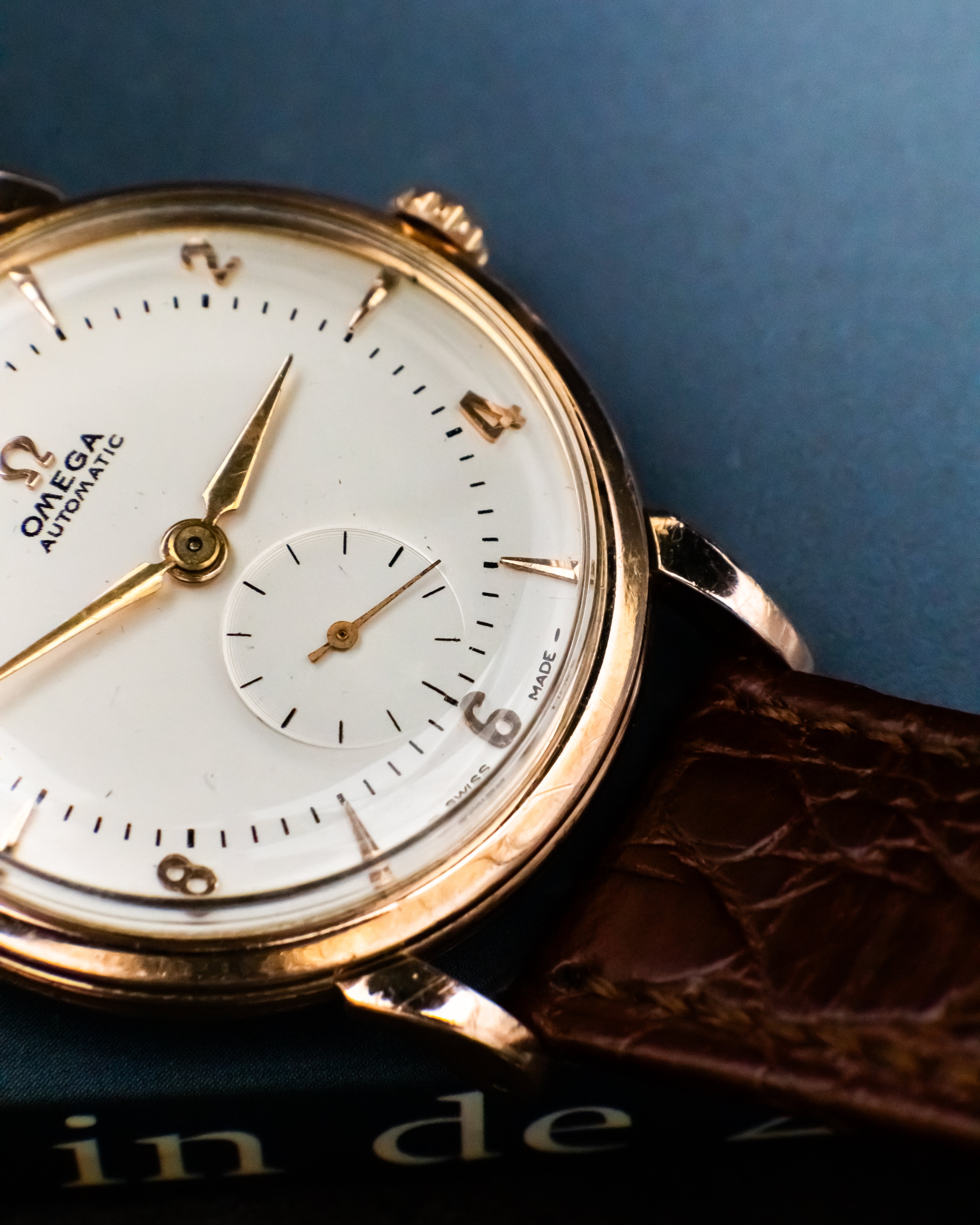 Omega 2398-1 Sub Second - White Dial