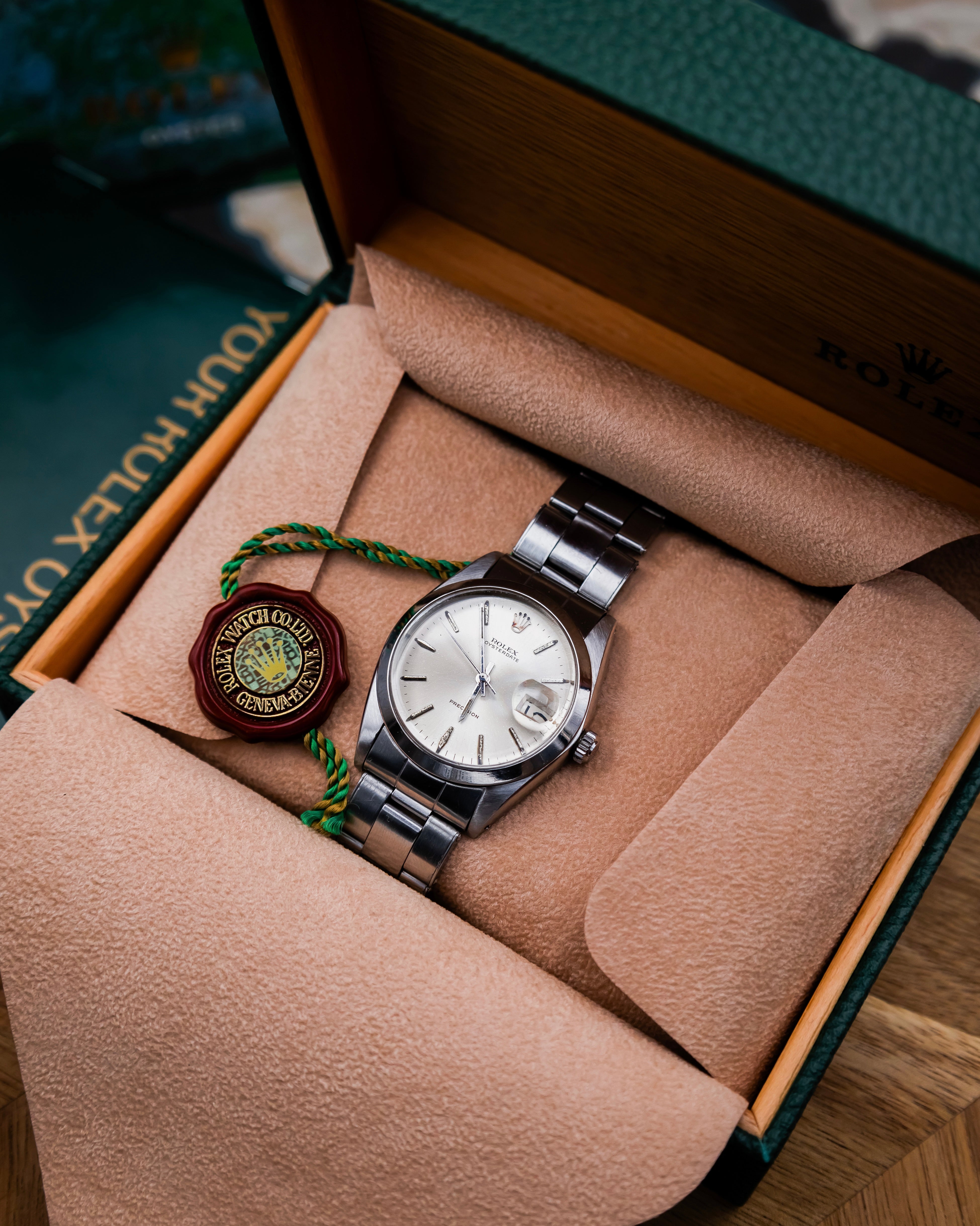 Rolex 6694 OysterDate - Grey Dial