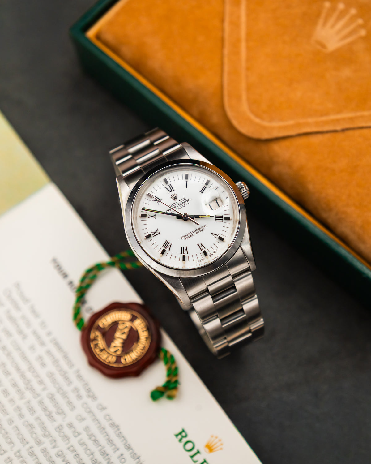 Rolex 15000 Perpetual Date - Roman Dial