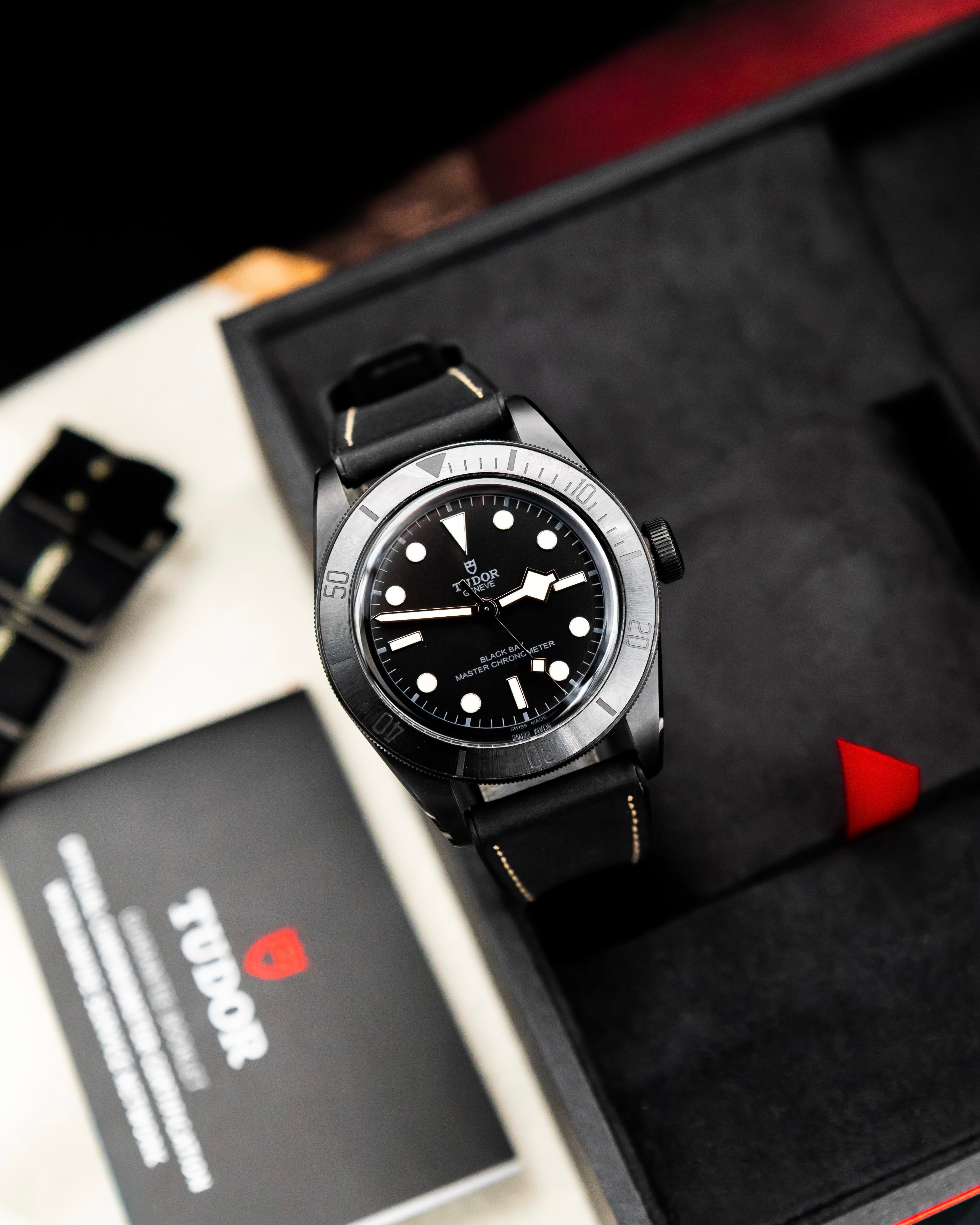 Tudor 79210CNU Black Bay Ceramic - Black Dial