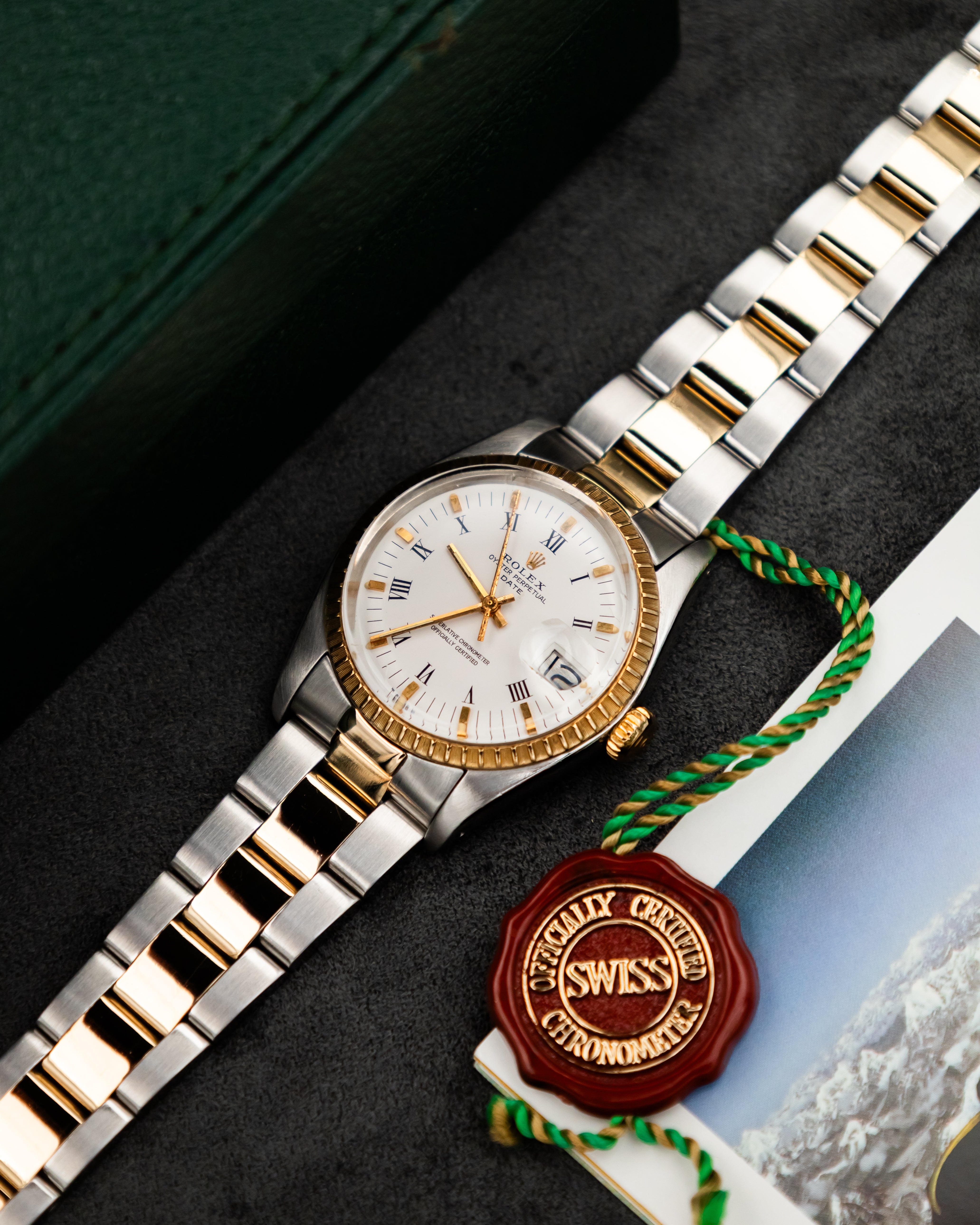 Rolex 1505 Perpetual Date - Roman Dial