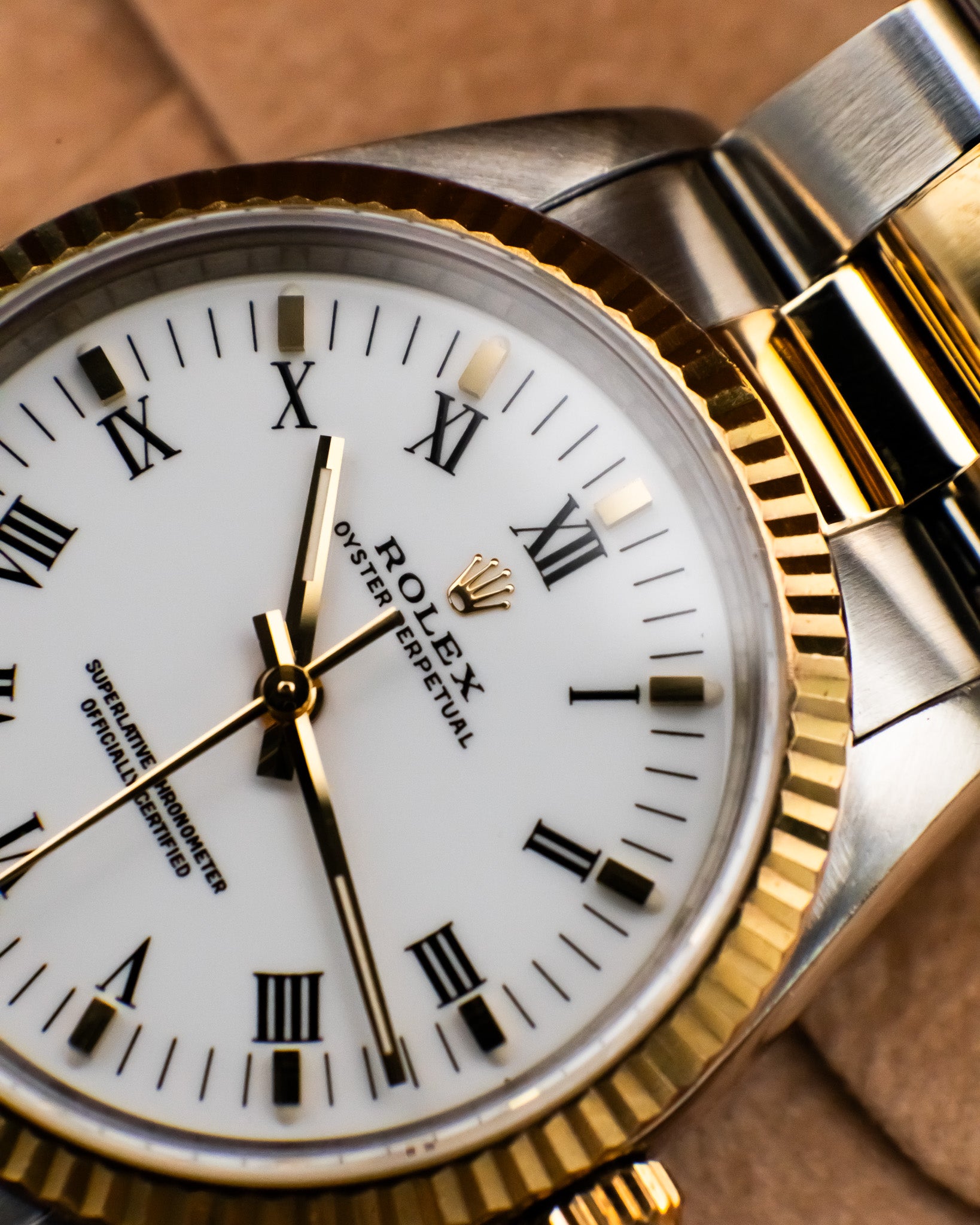 Rolex 14233 Oyster Perpetual - Roman Dial