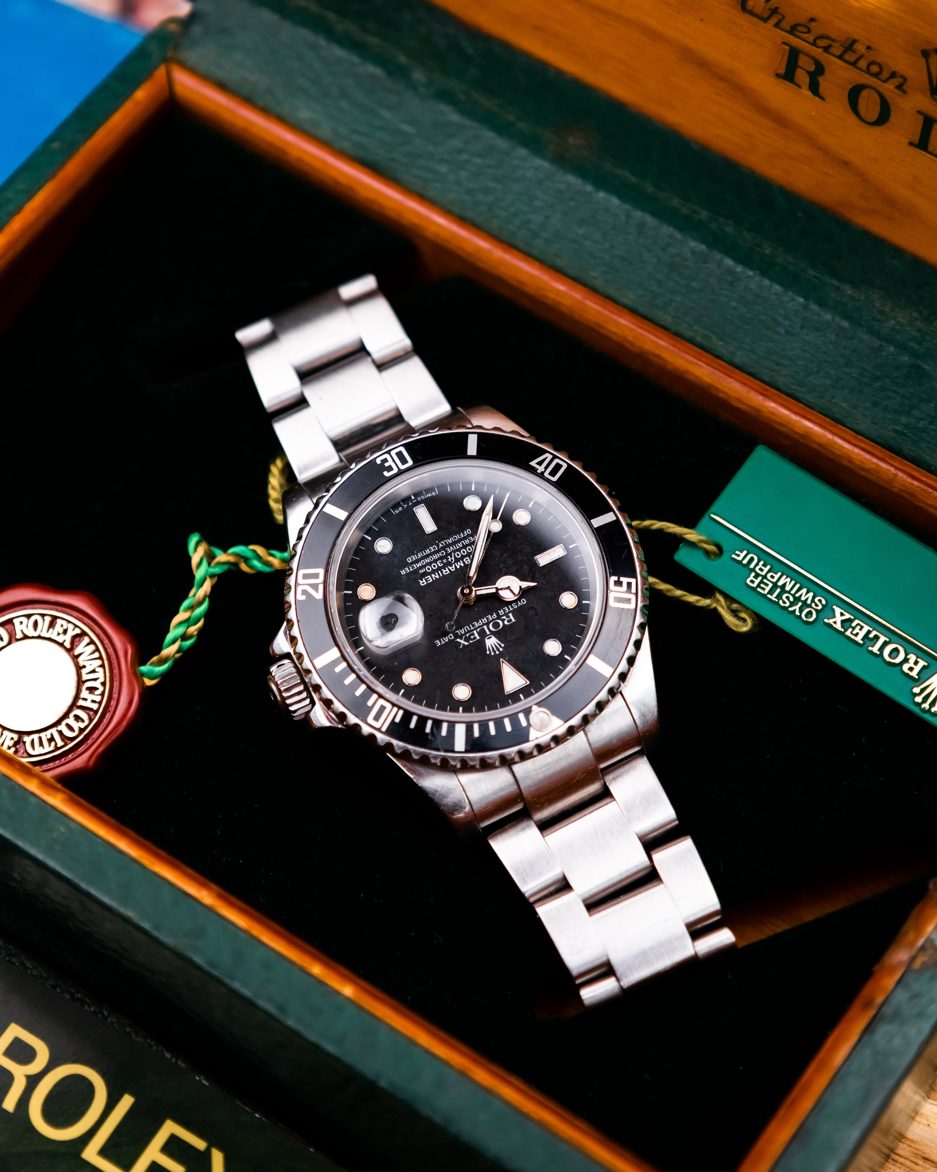 Rolex 16610 Submariner - Black patina dial