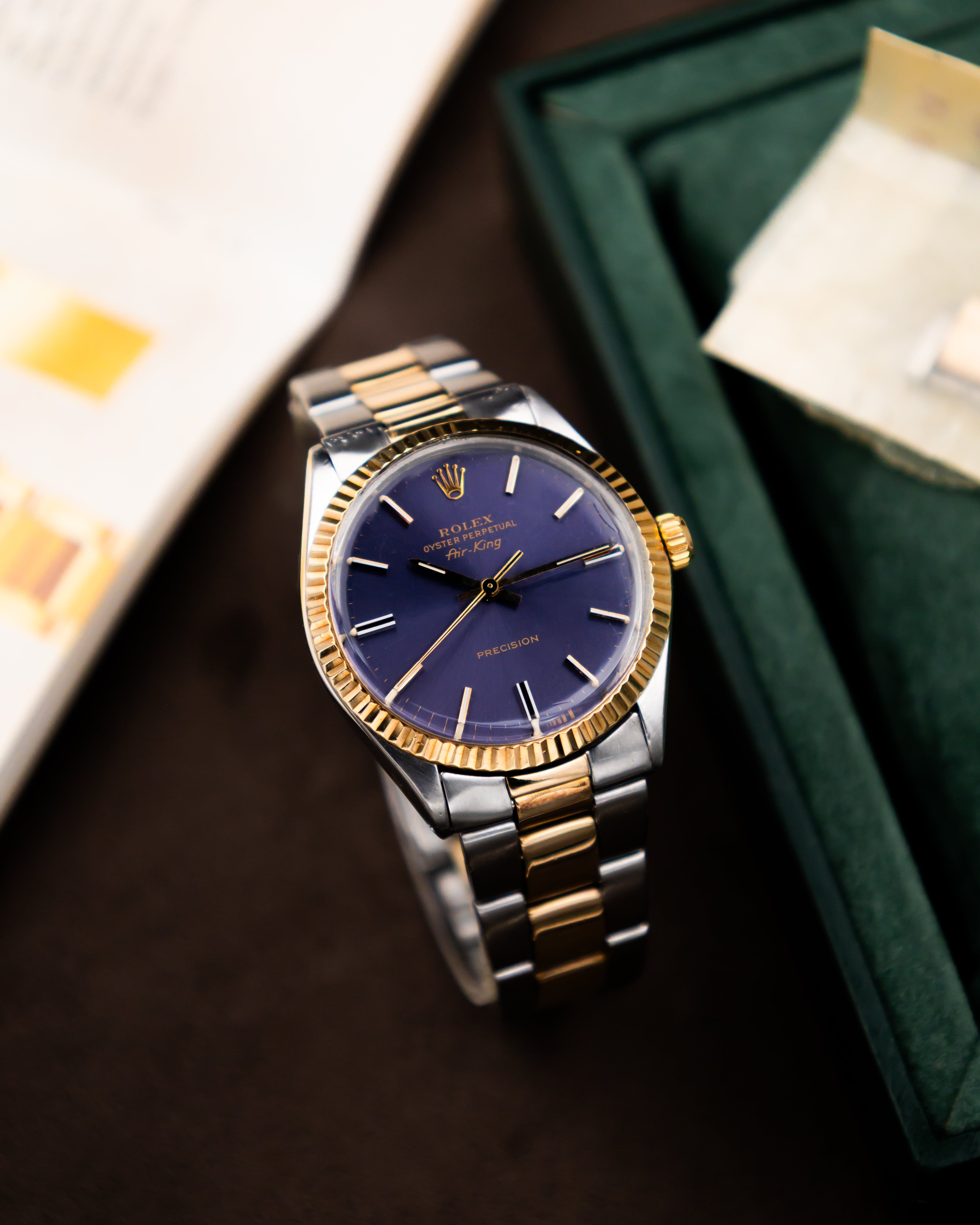 Rolex 5500 Air-King - Blue Dial