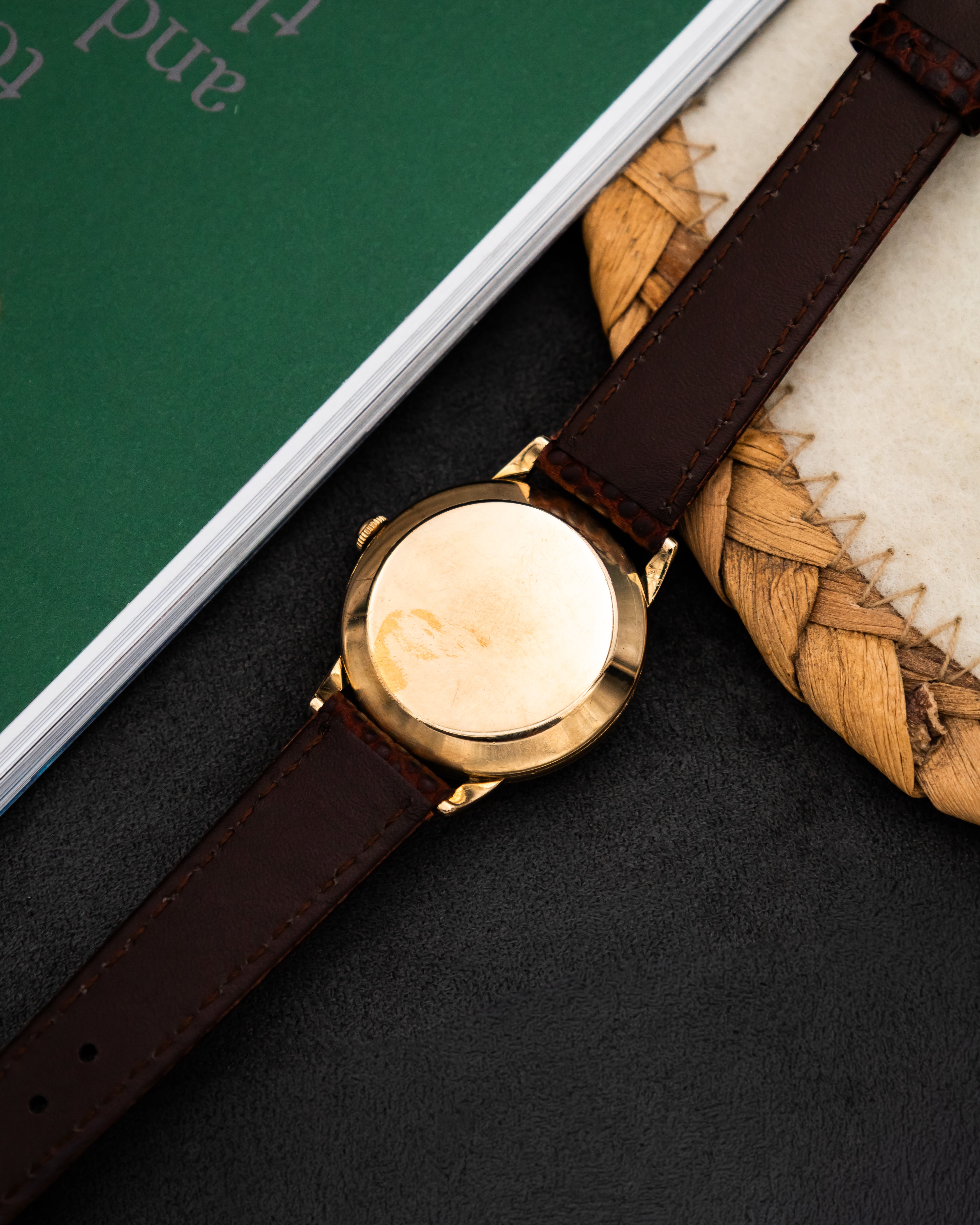 Omega F6212 Automatic Bumper - Ivory Dial