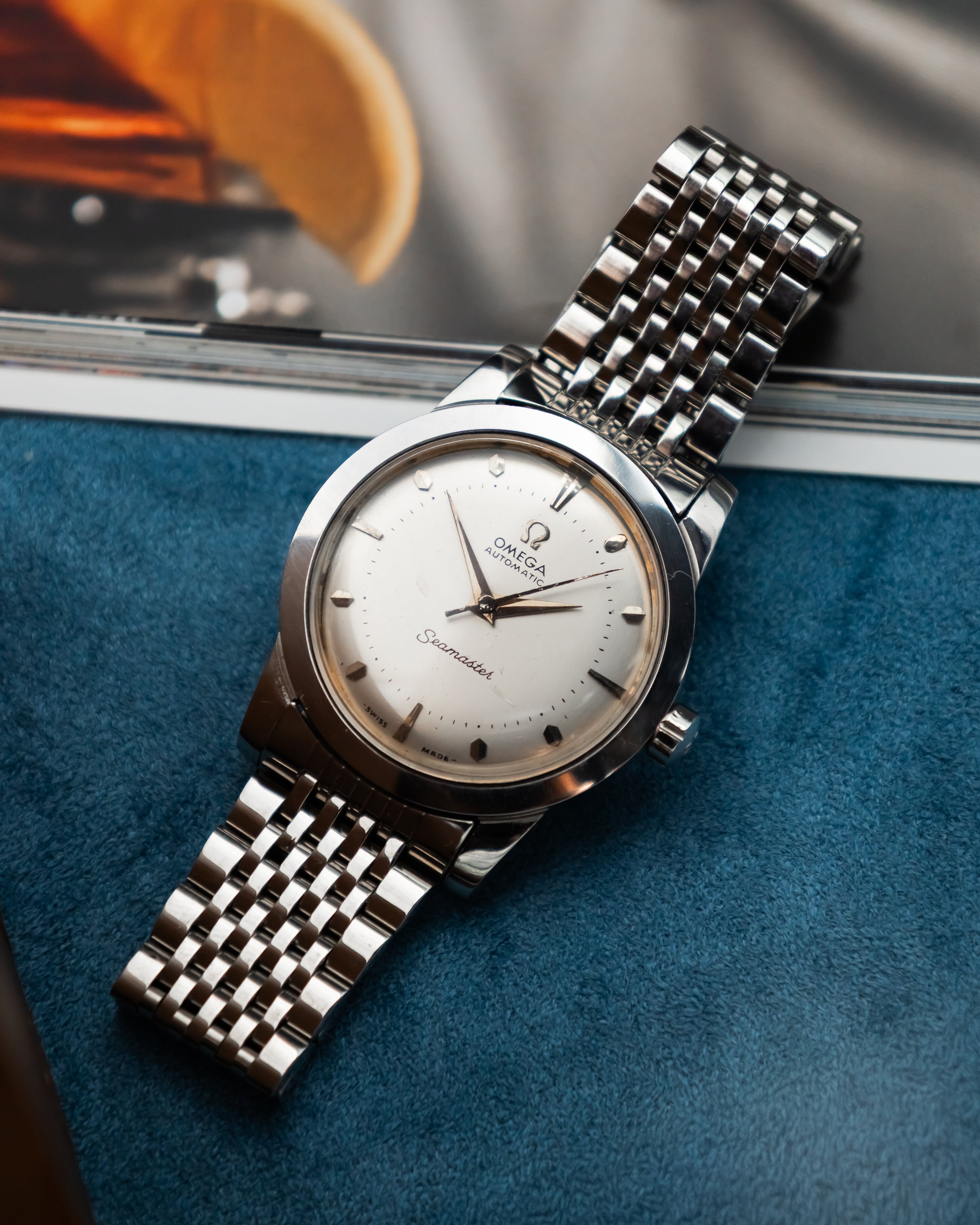 Omega C 2577-1 Seamaster Bumper - Silver Dial