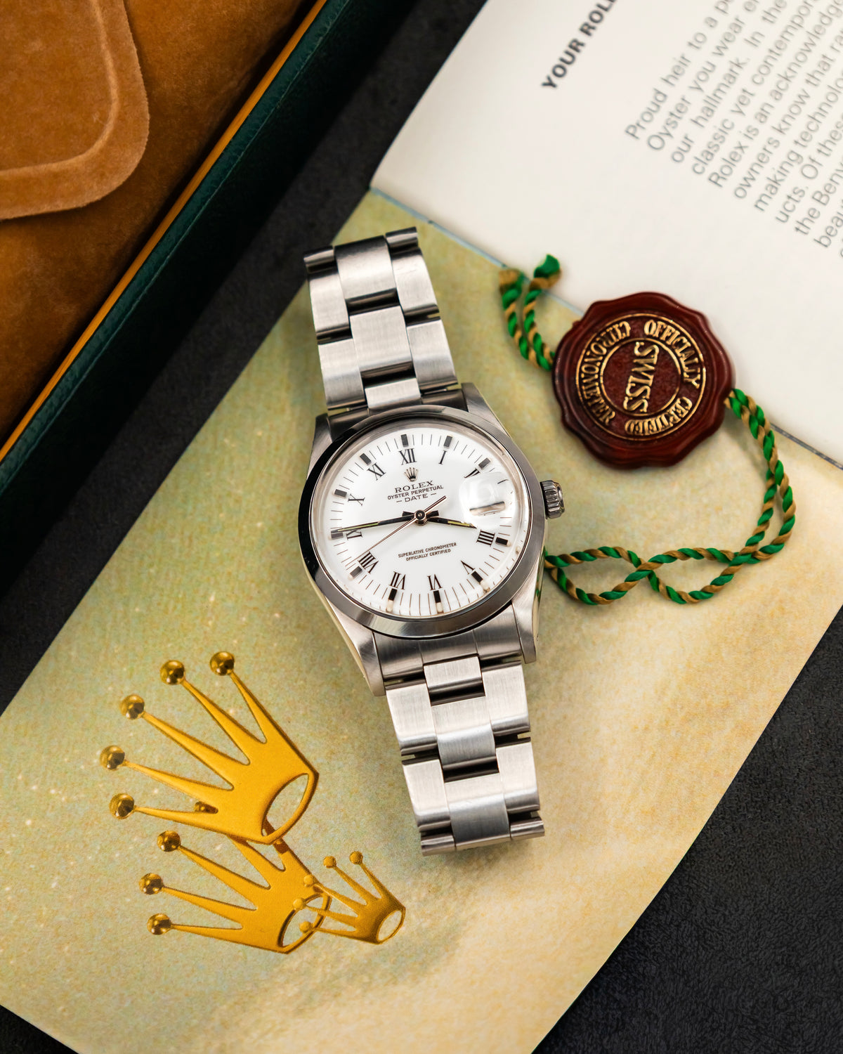 Rolex 15000 Perpetual Date - Roman Dial