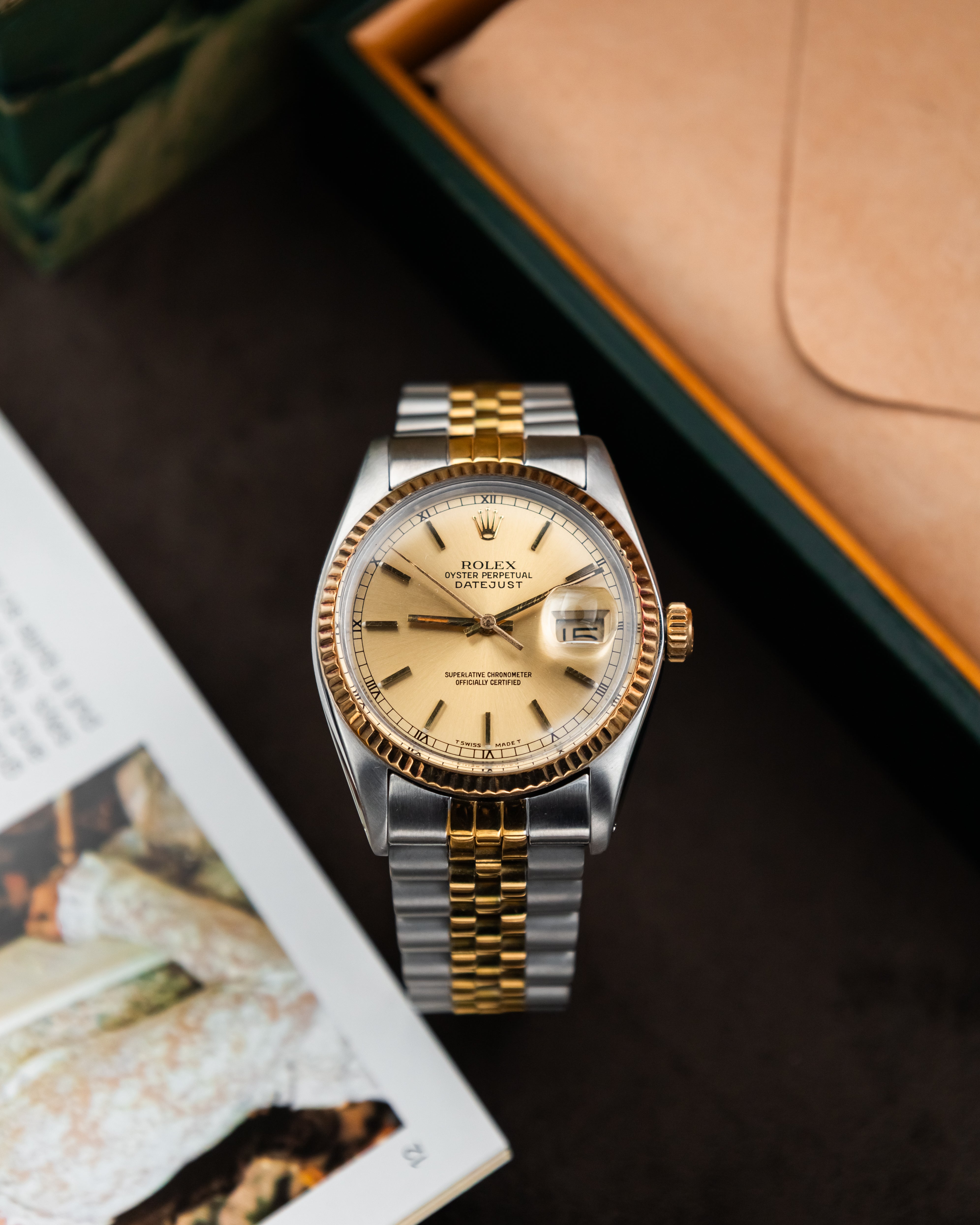 Rolex 16013 Perpetual Datejust - Roman numerals dial