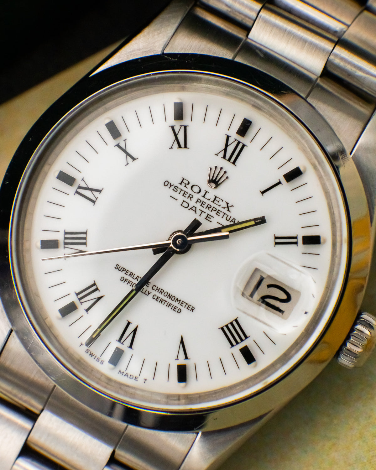 Rolex 15000 Perpetual Date - Roman Dial