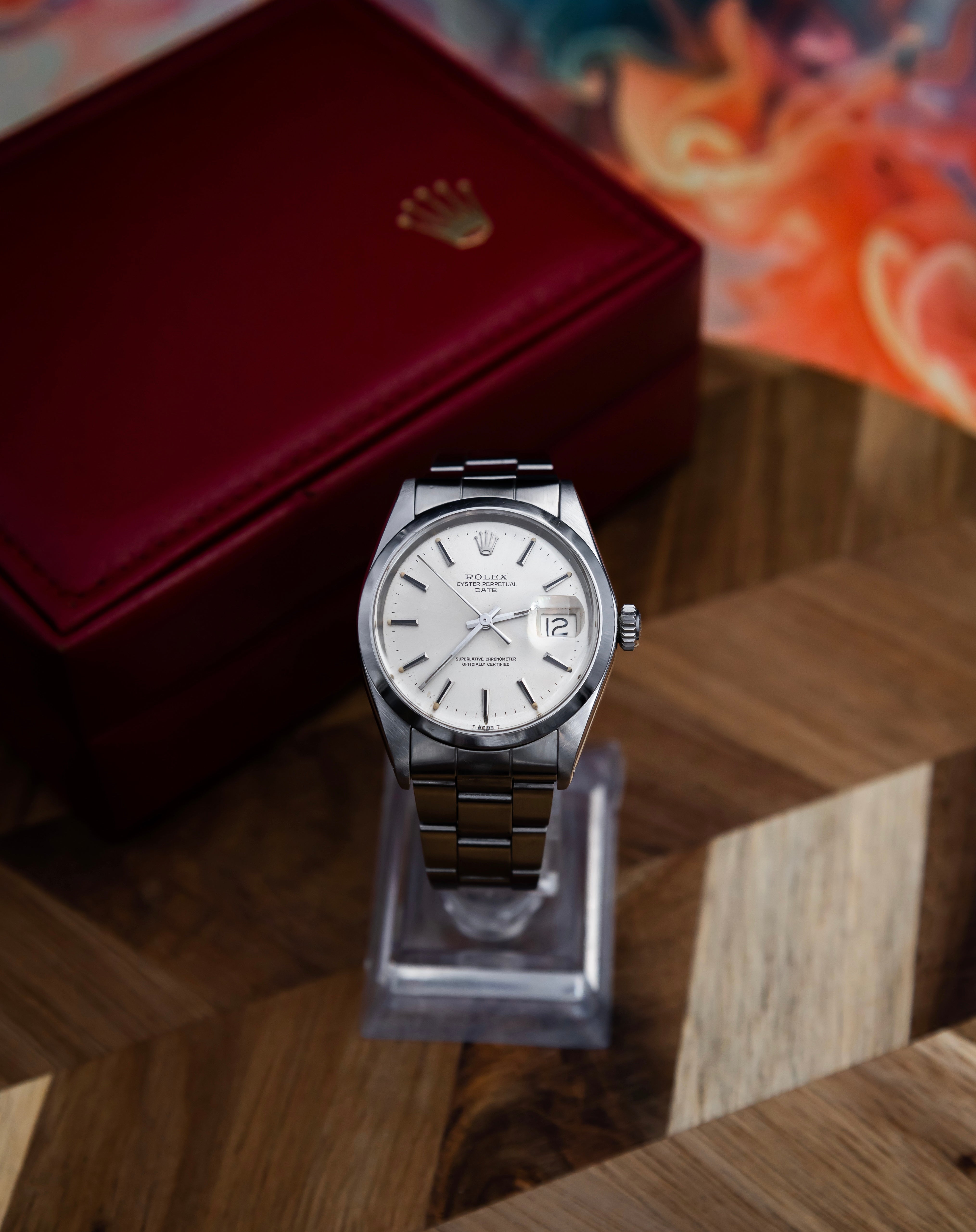 Rolex 1500 Oyster Perpetual Date - grey dial