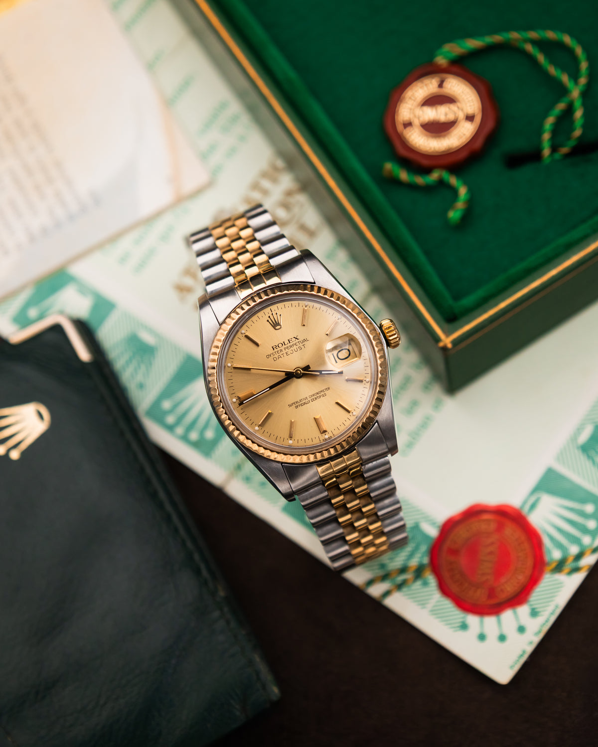 Rolex 16013 Perpetual Datejust - Champagne dial