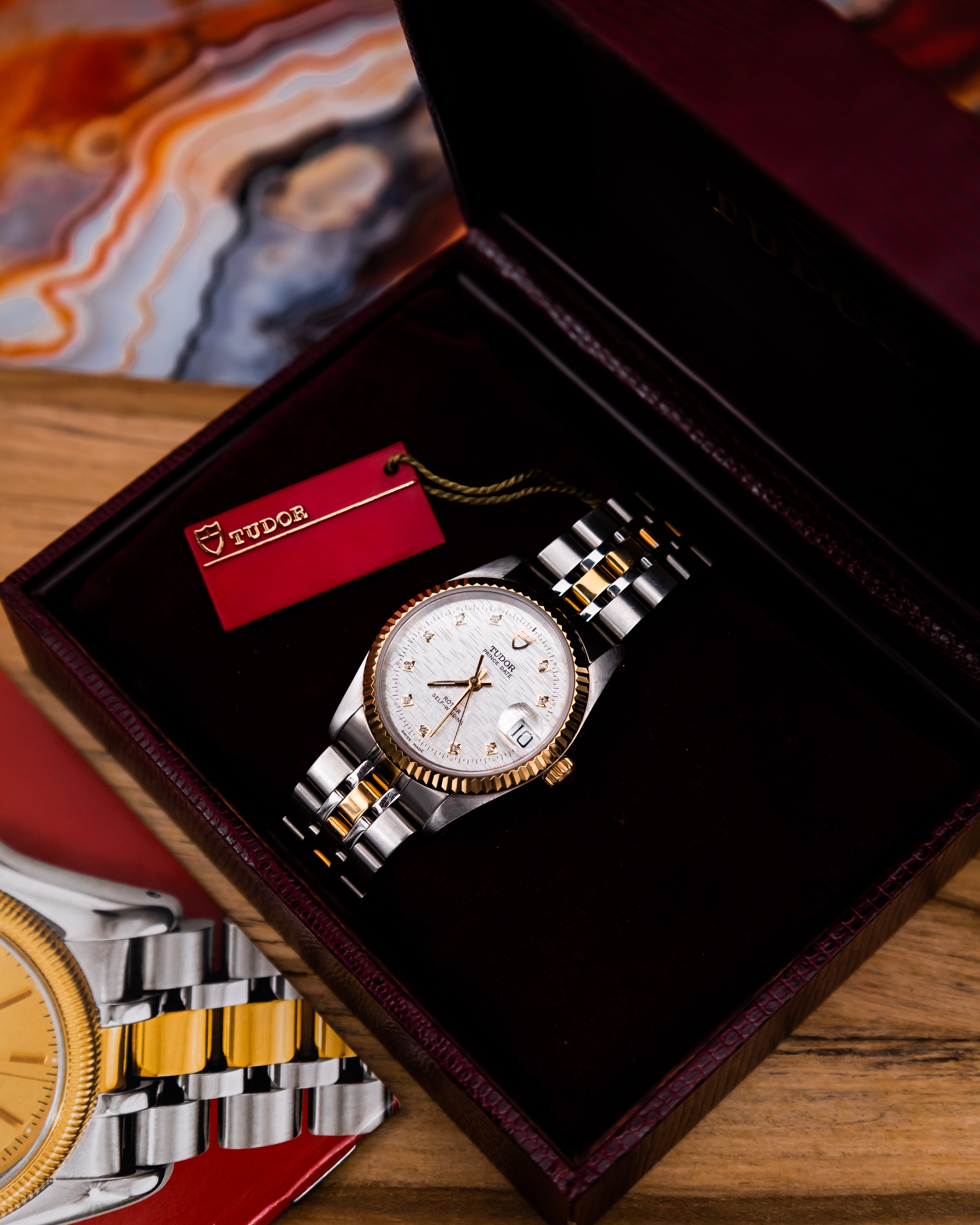 Tudor 74033 Prince Date - Daimond dial