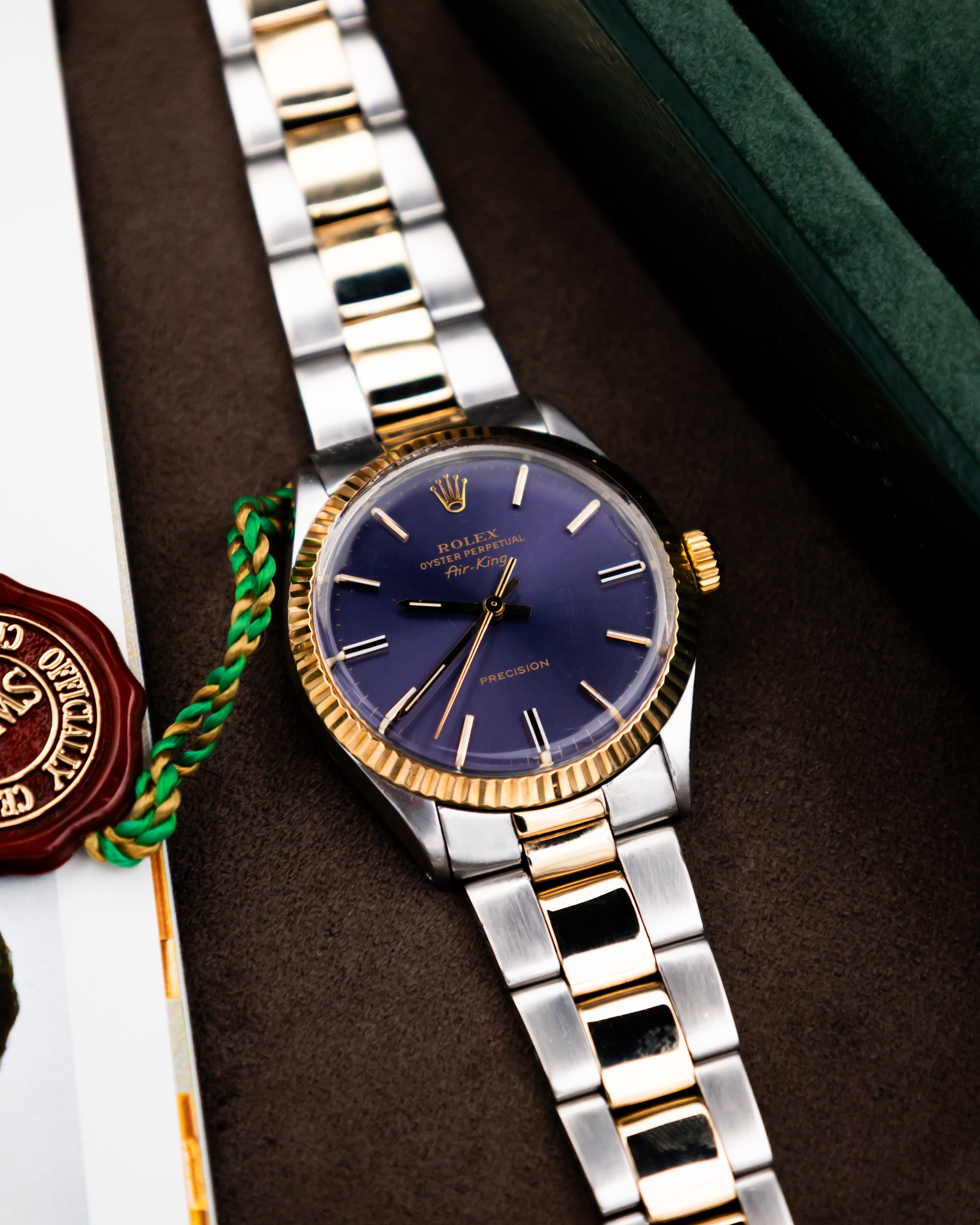 Rolex 5500 Air-King - Blue Dial