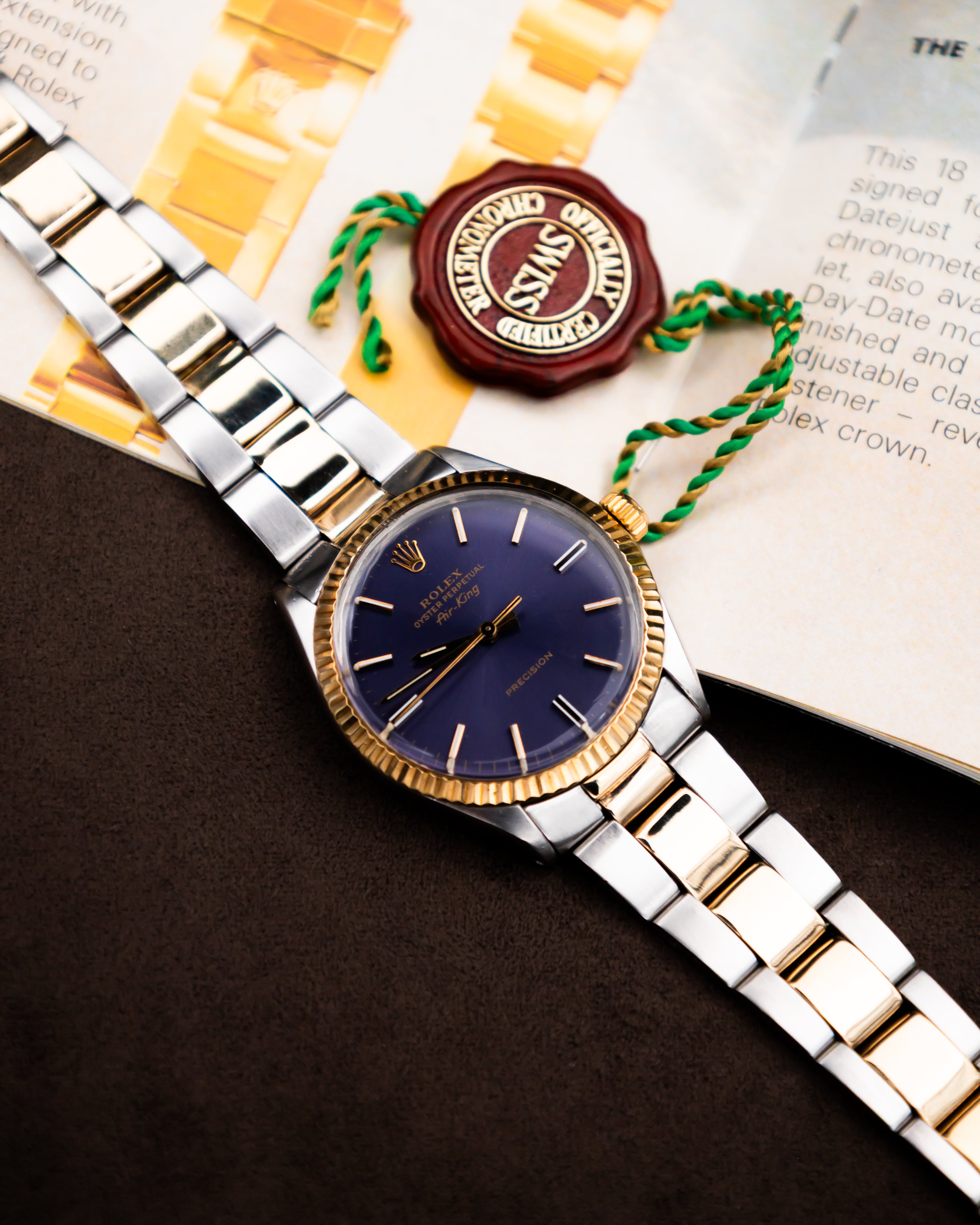 Rolex 5500 Air-King - Blue Dial