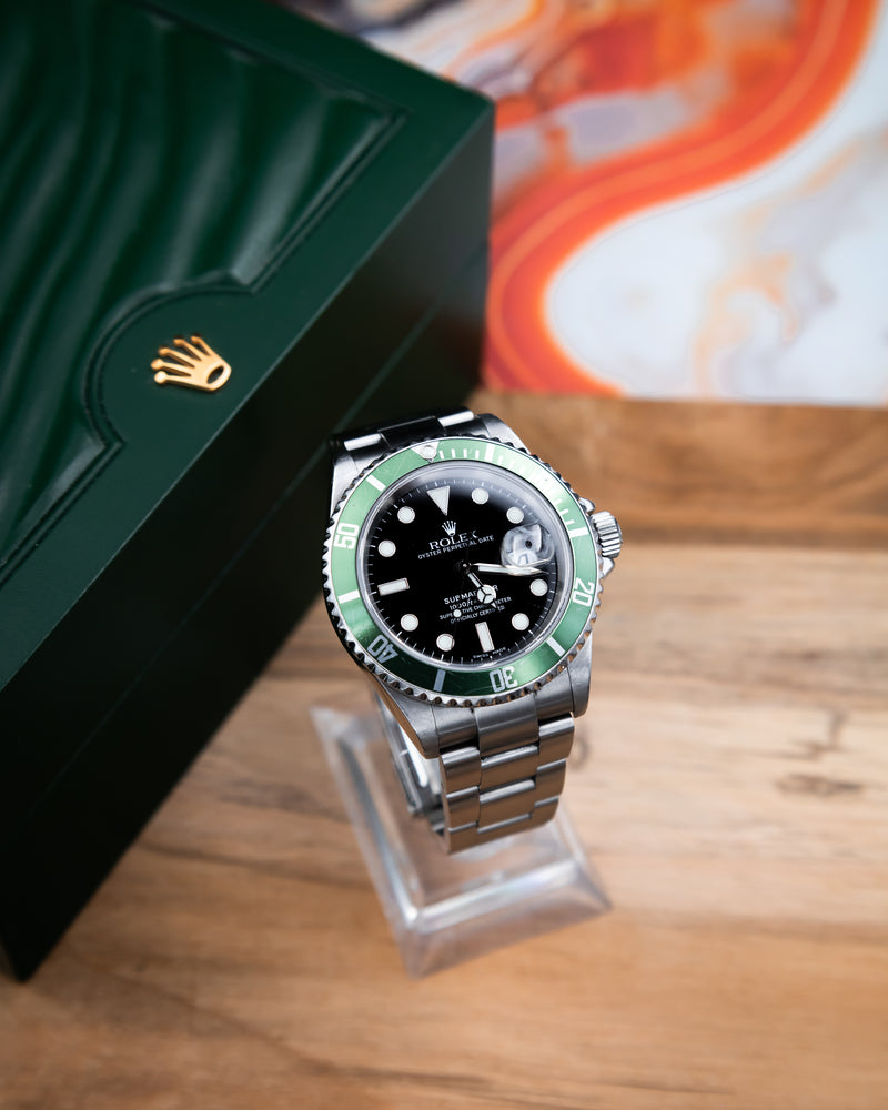 Rolex Submariner Kermit  - black maxi dial