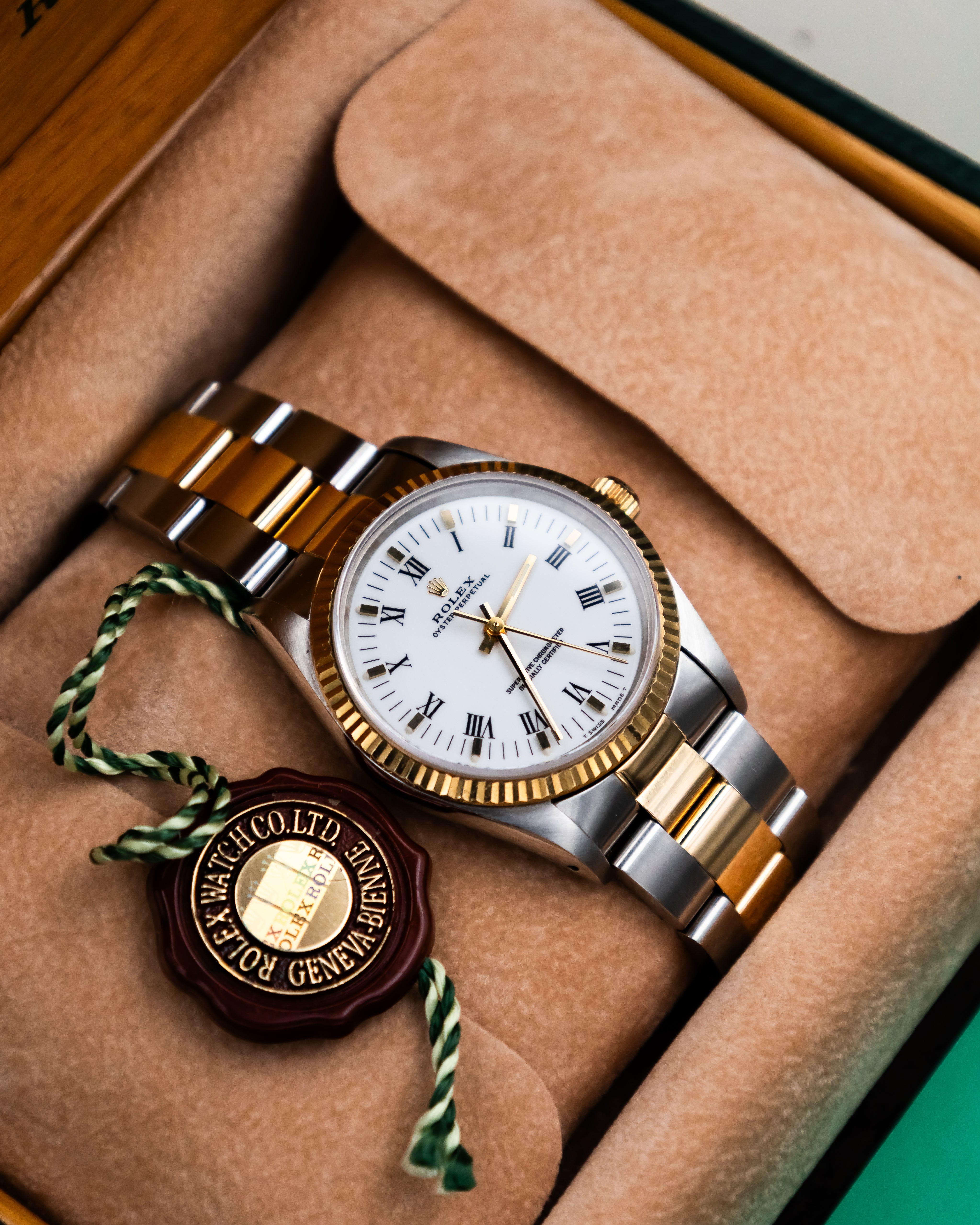 Rolex 14233 Oyster Perpetual - Roman Dial