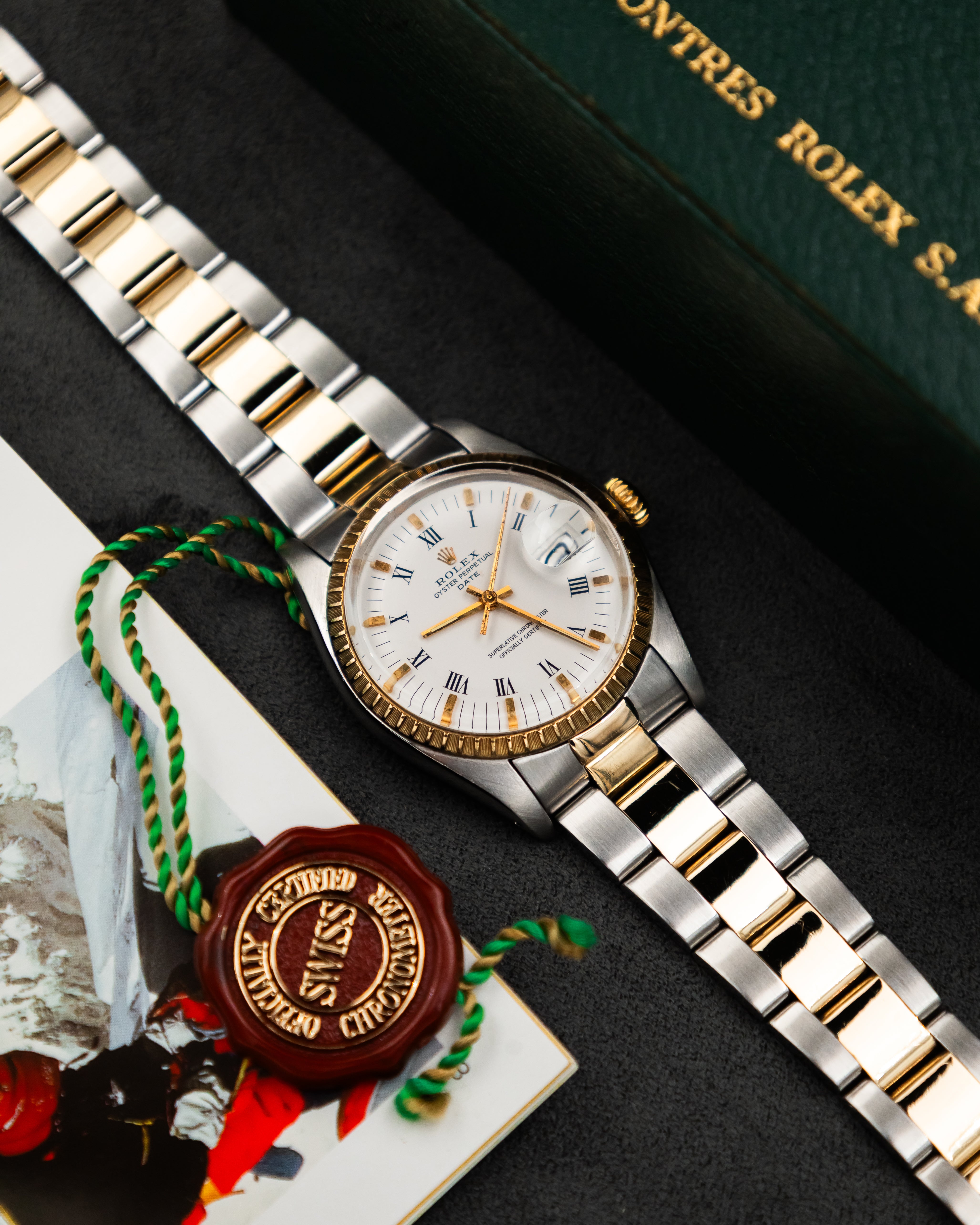 Rolex 1505 Perpetual Date - Roman Dial