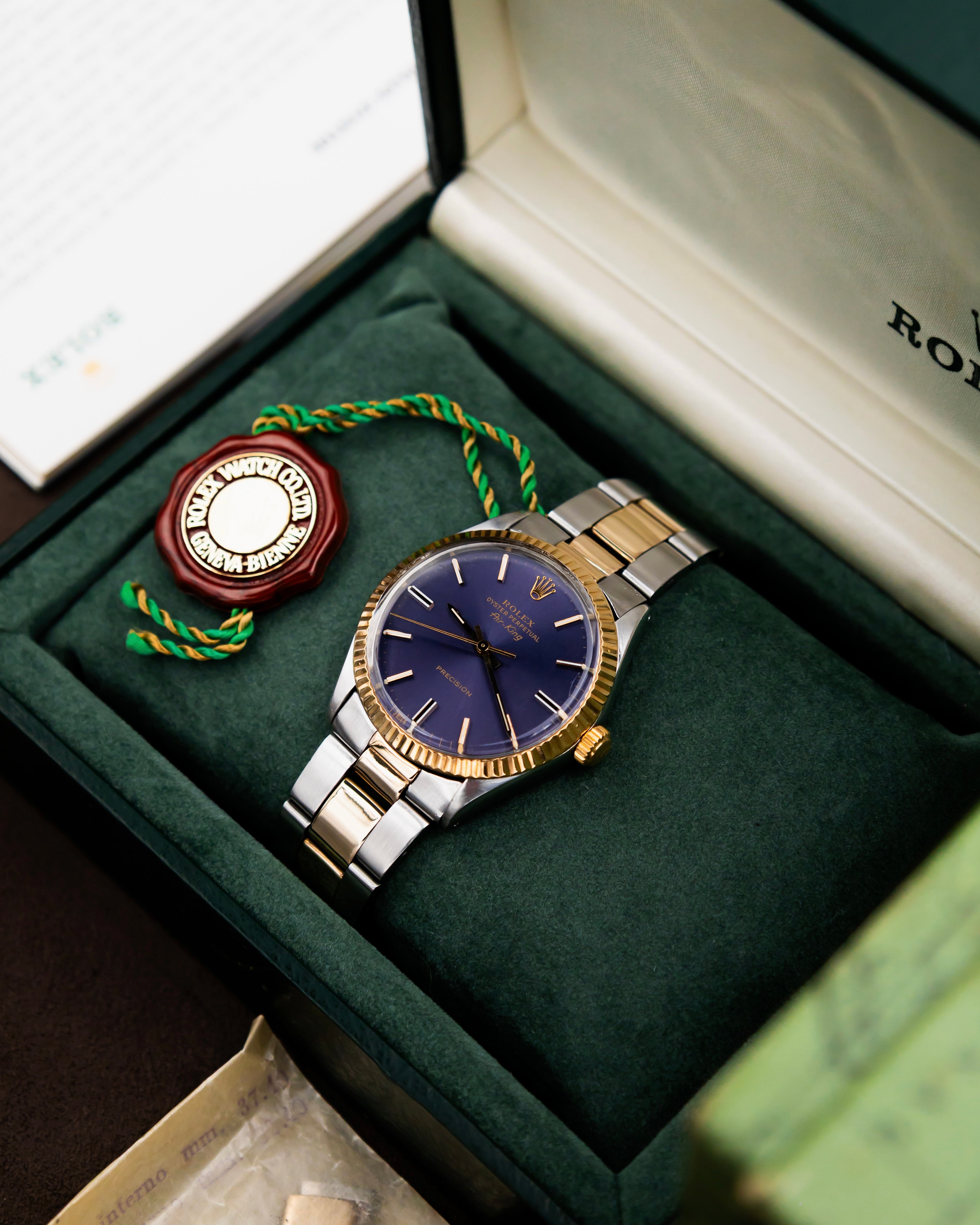 Rolex 5500 Air-King - Blue Dial