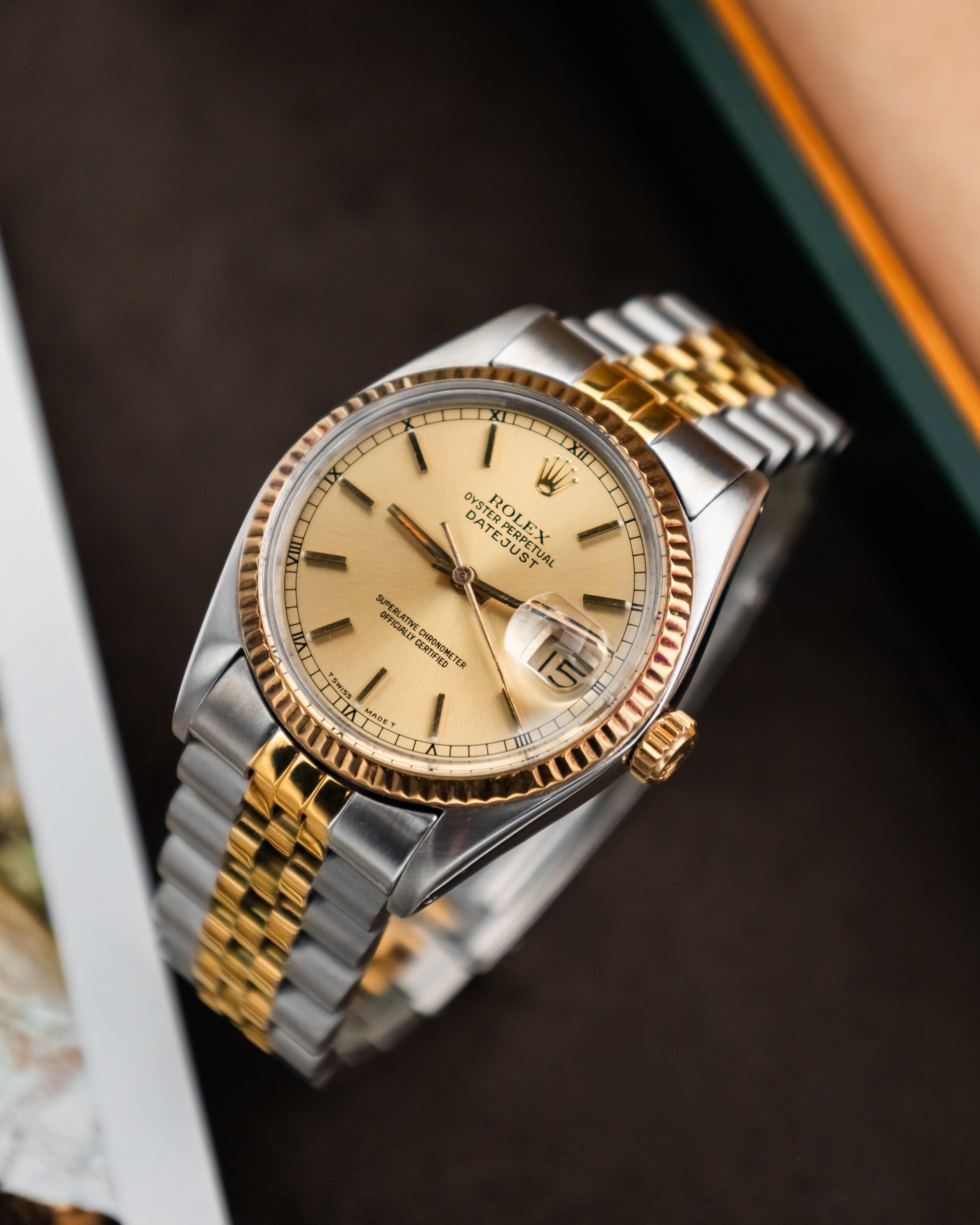 Rolex 16013 Perpetual Datejust - Roman numerals dial