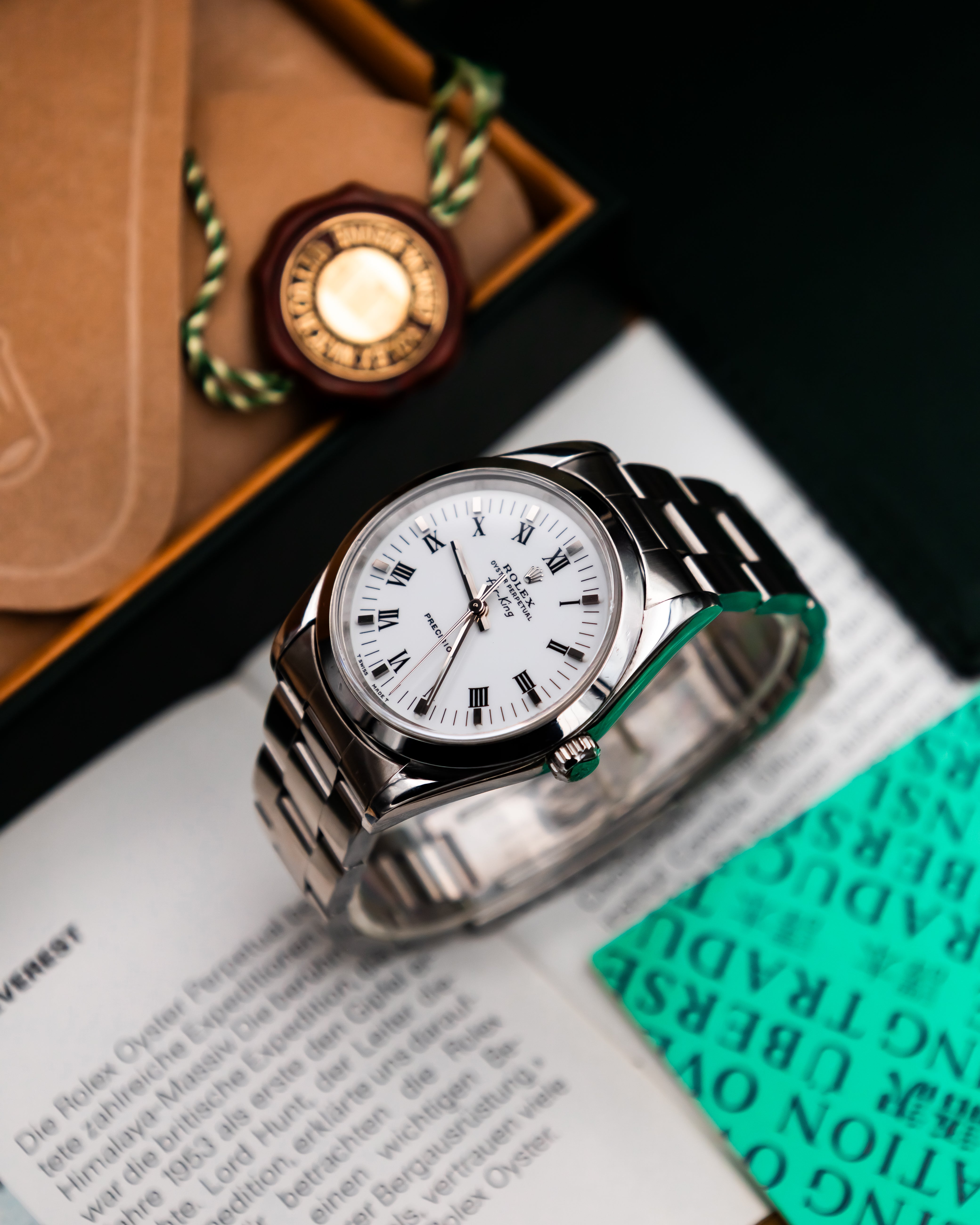 Rolex 14000 Air-king - White dial