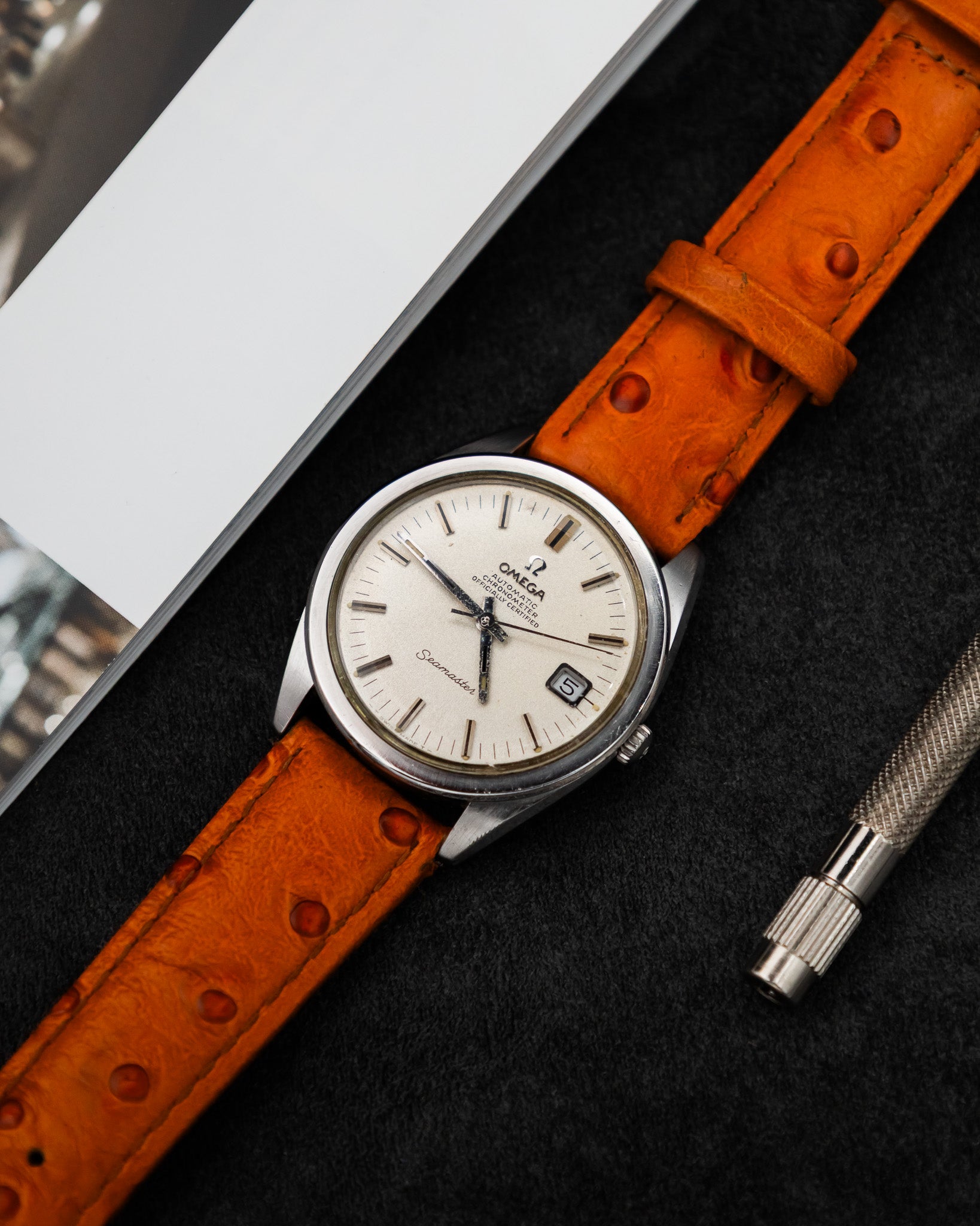 Omega 166.028 Seamaster Chronometer - Silver Dial