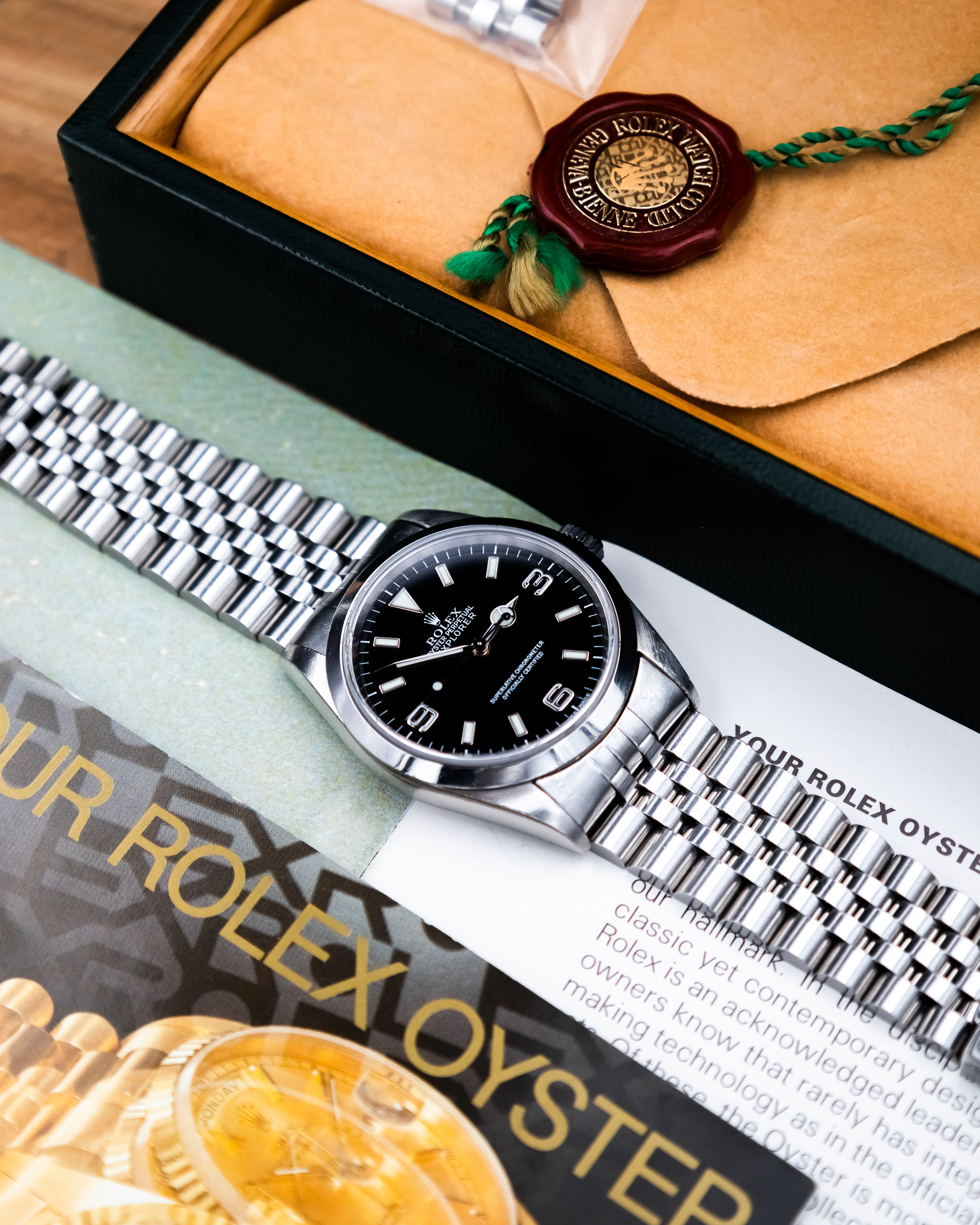 Rolex 14270 Explorer - SWISS black dial