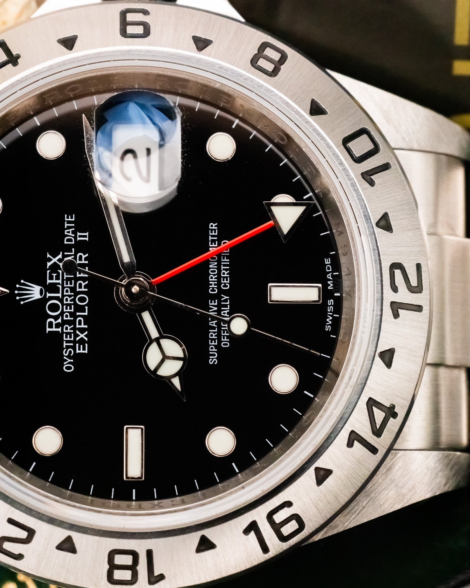 Rolex 16570T RRR Explorer II - Black Dial