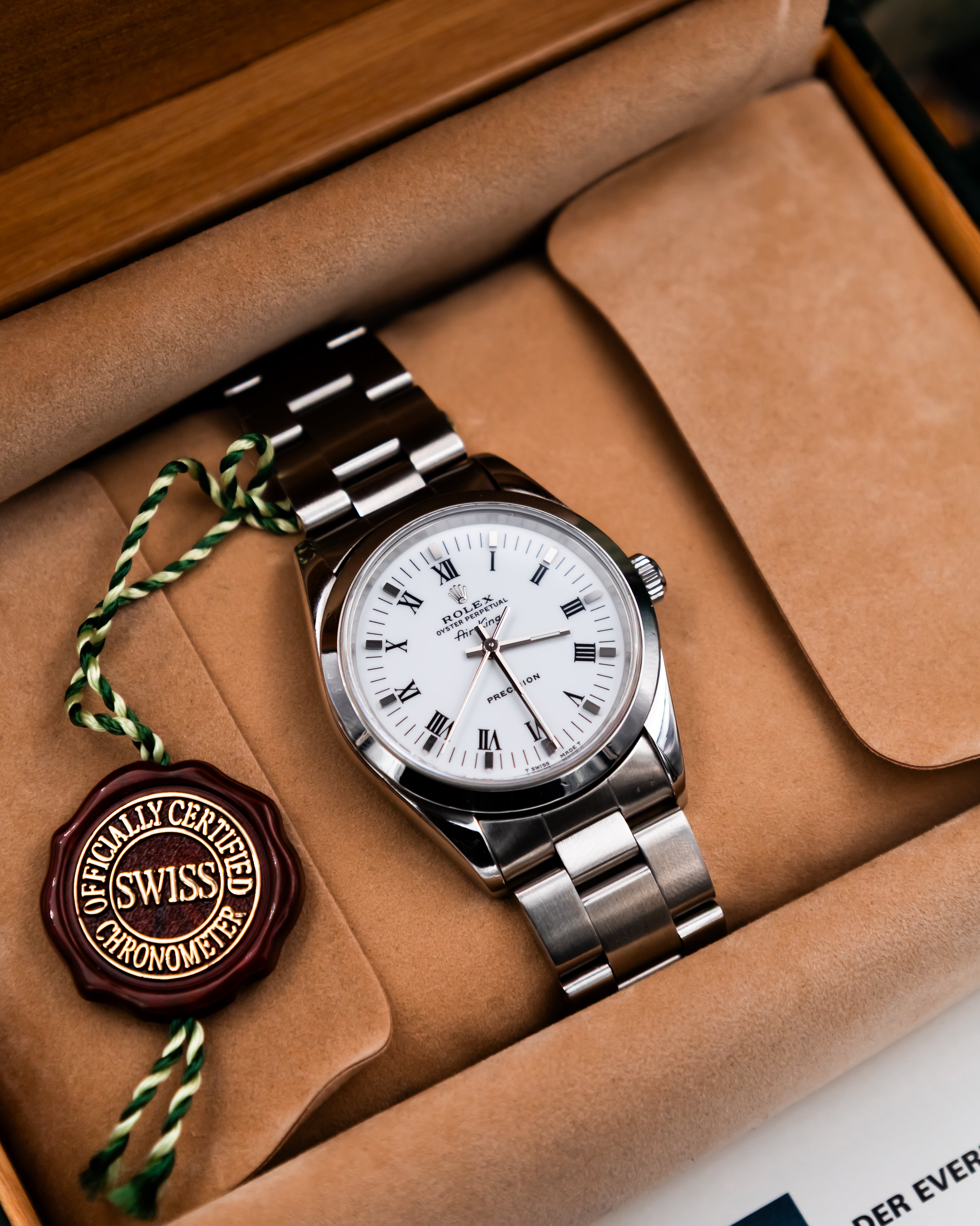 Rolex 14000 Air-king - White dial