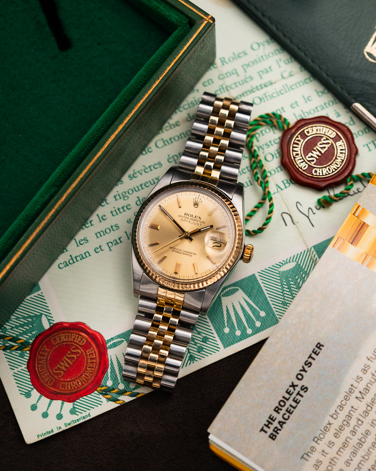 Rolex 16013 Perpetual Datejust - Champagne dial