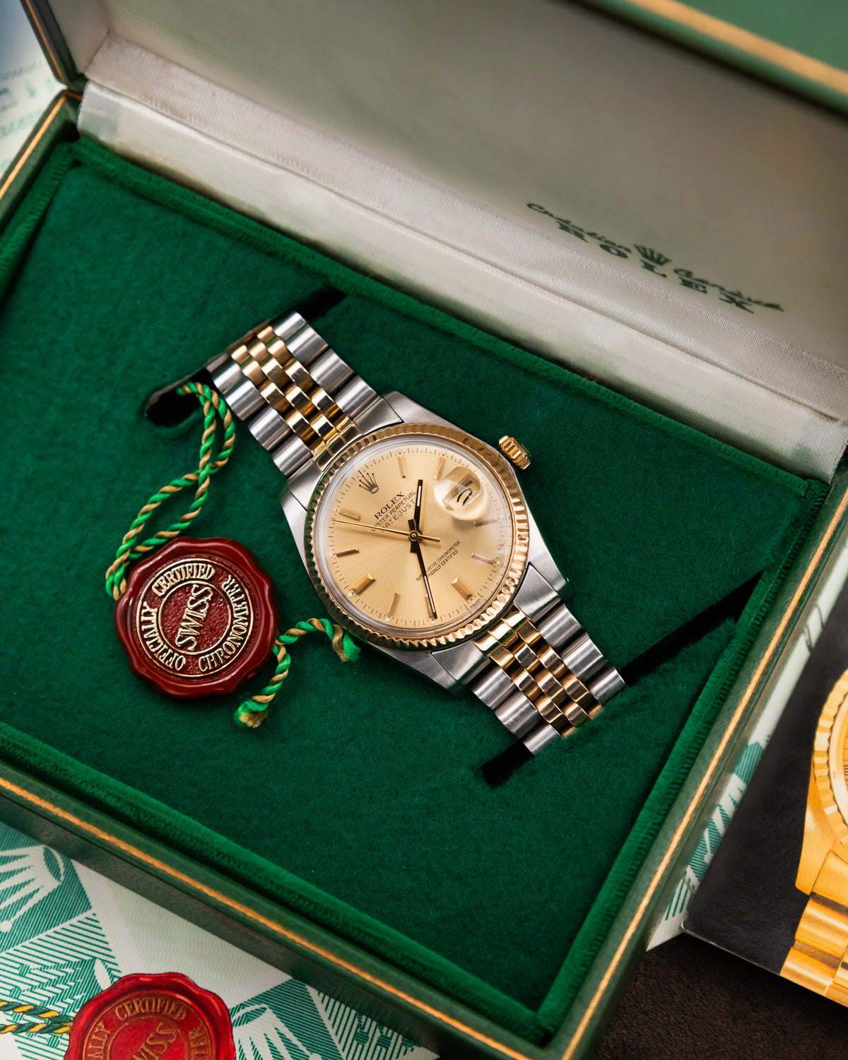 Rolex 16013 Perpetual Datejust - Champagne dial