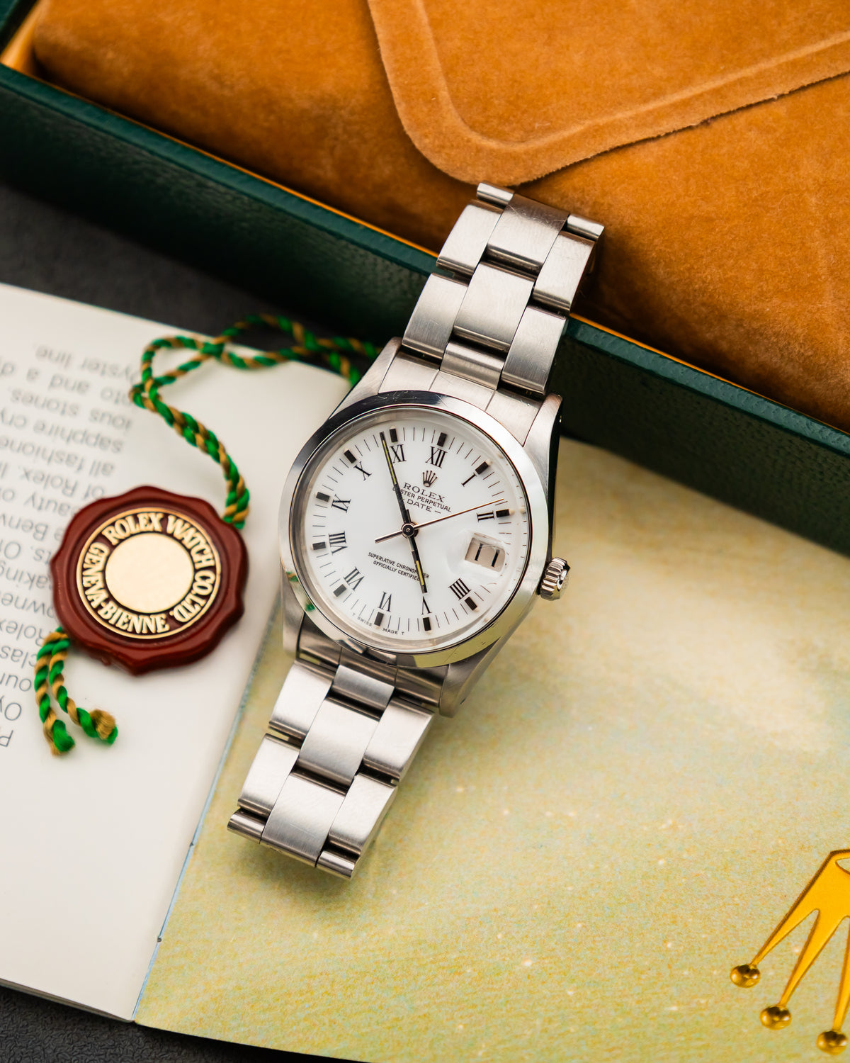 Rolex 15000 Perpetual Date - Roman Dial