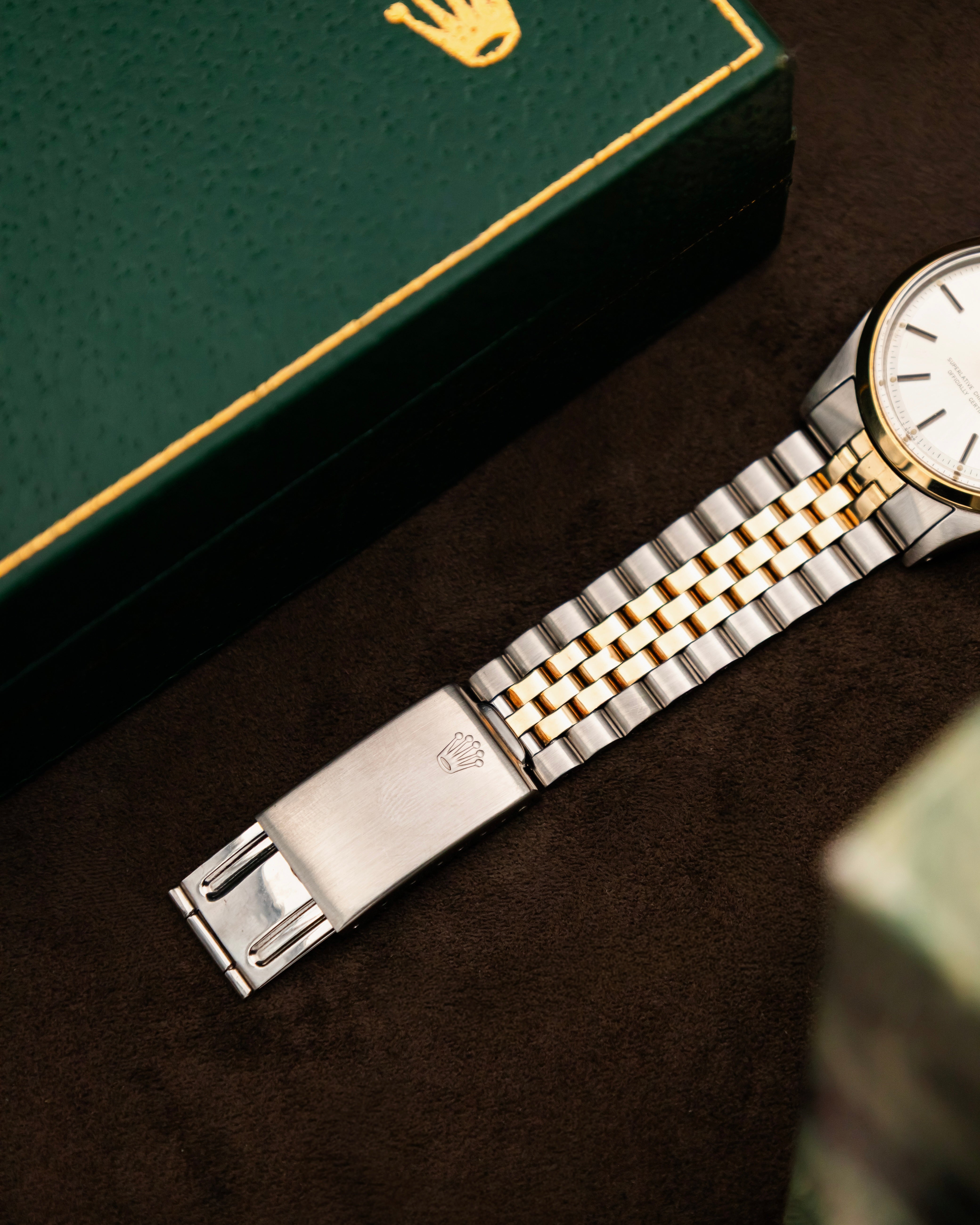 Rolex 1600 Datejust Two-Tone - White Dial