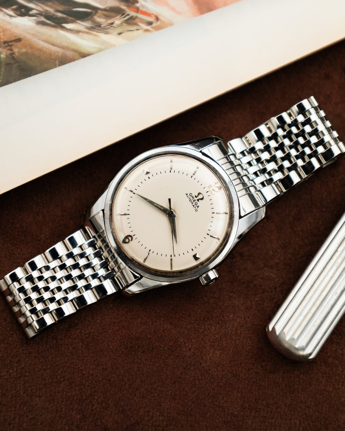 Omega 2869-2SC Seamaster - Silver Dial
