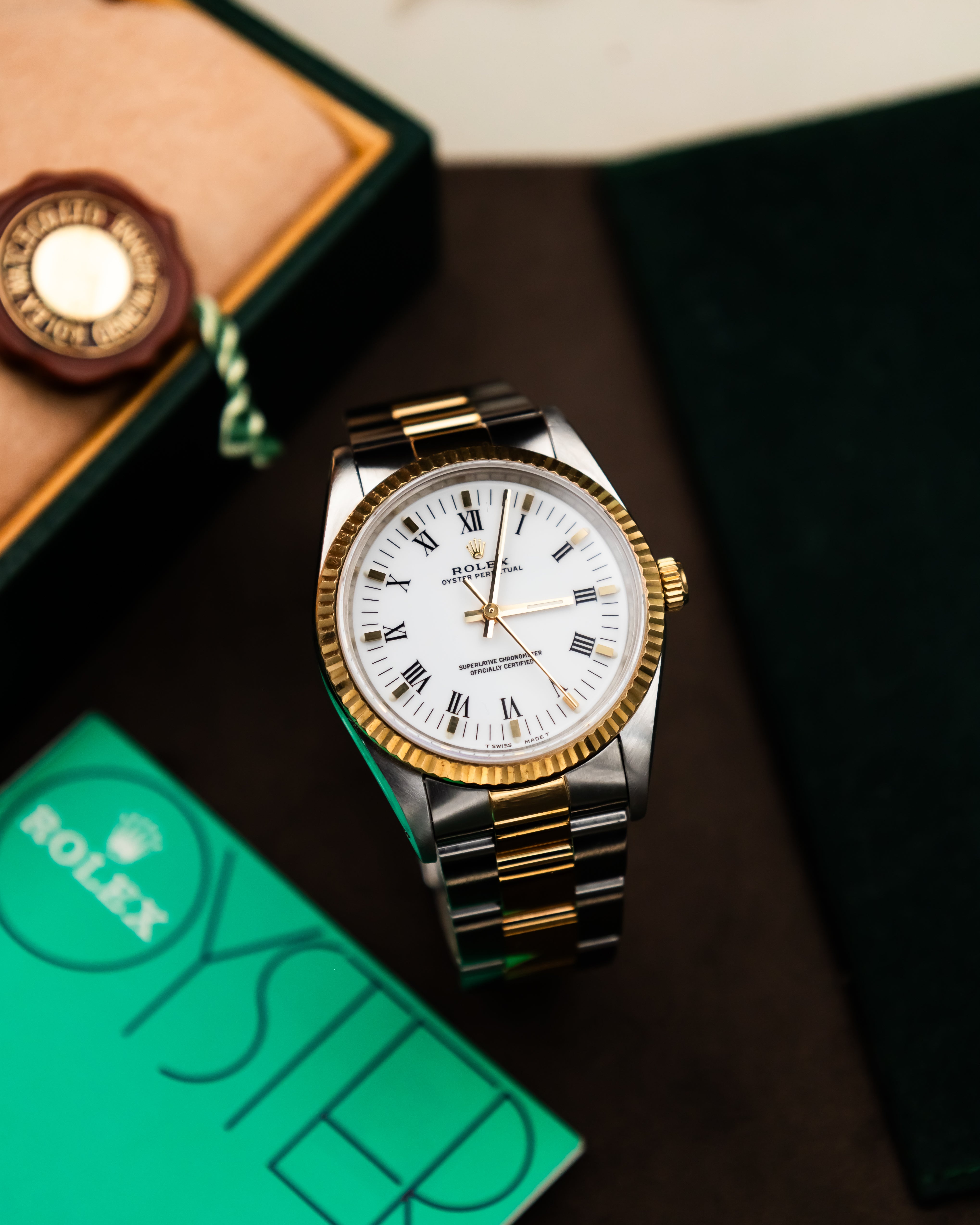 Rolex 14233 Oyster Perpetual - Roman Dial