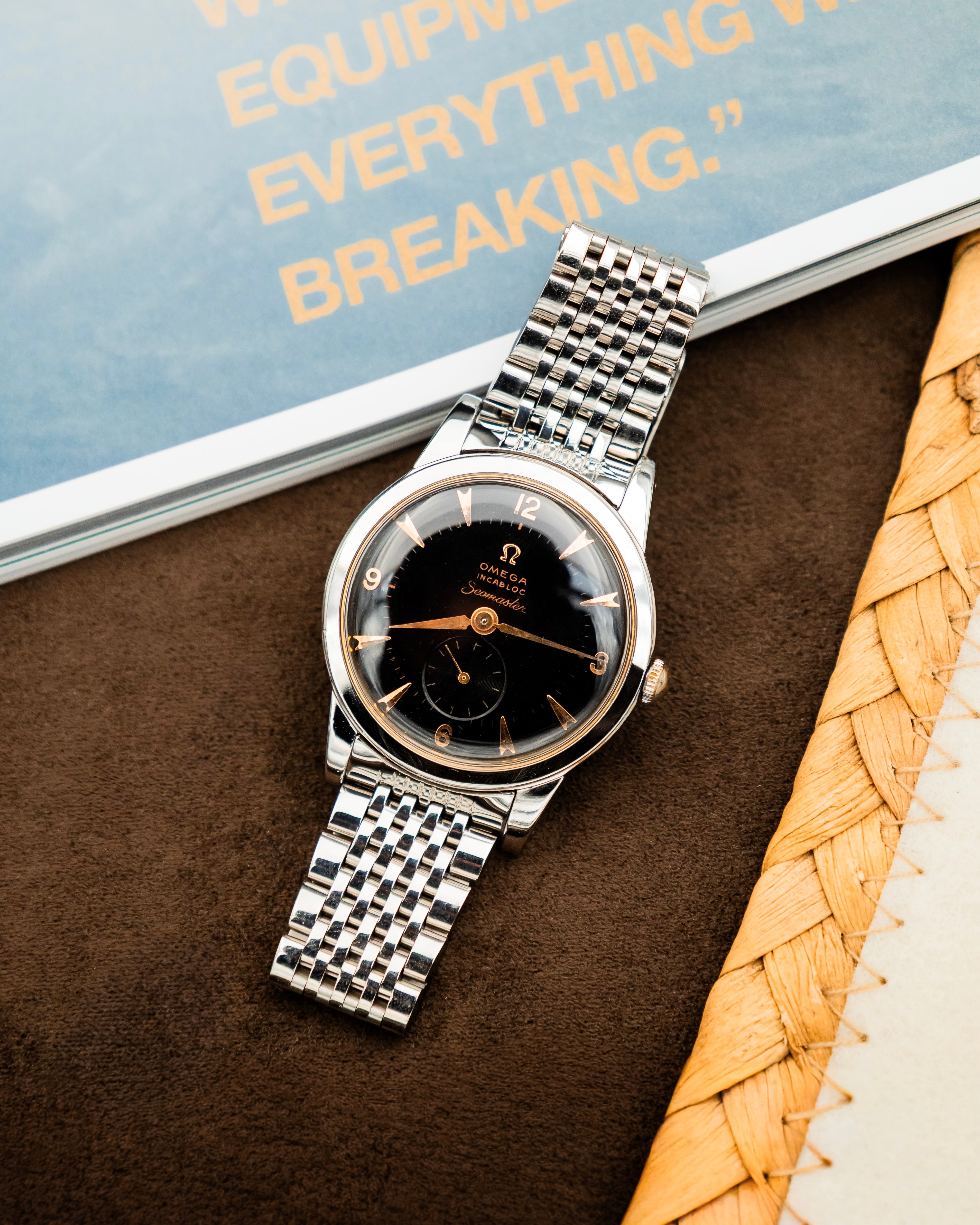 Omega 2657-1 Seamaster Bumper - Black Dial