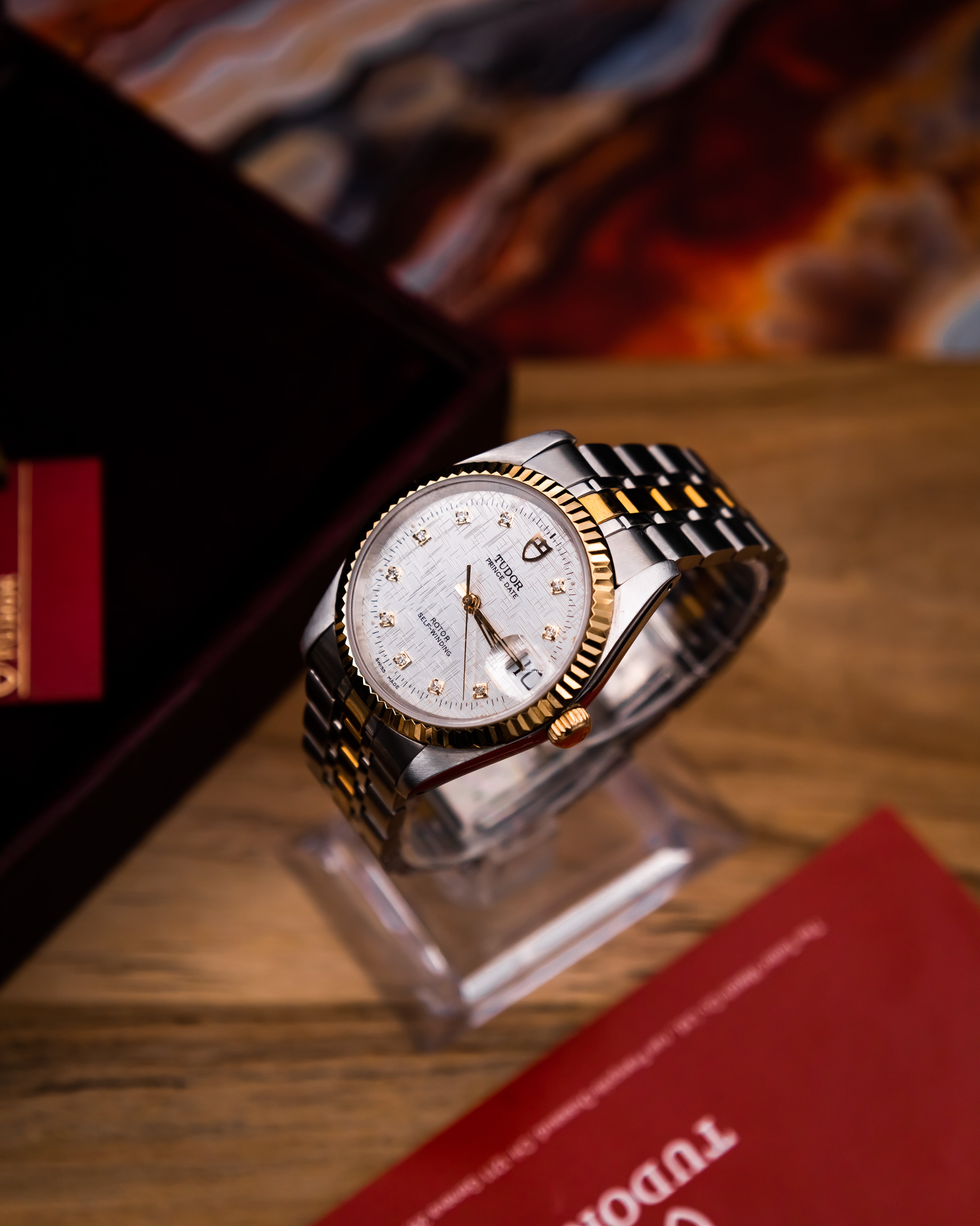 Tudor 74033 Prince Date - Daimond dial