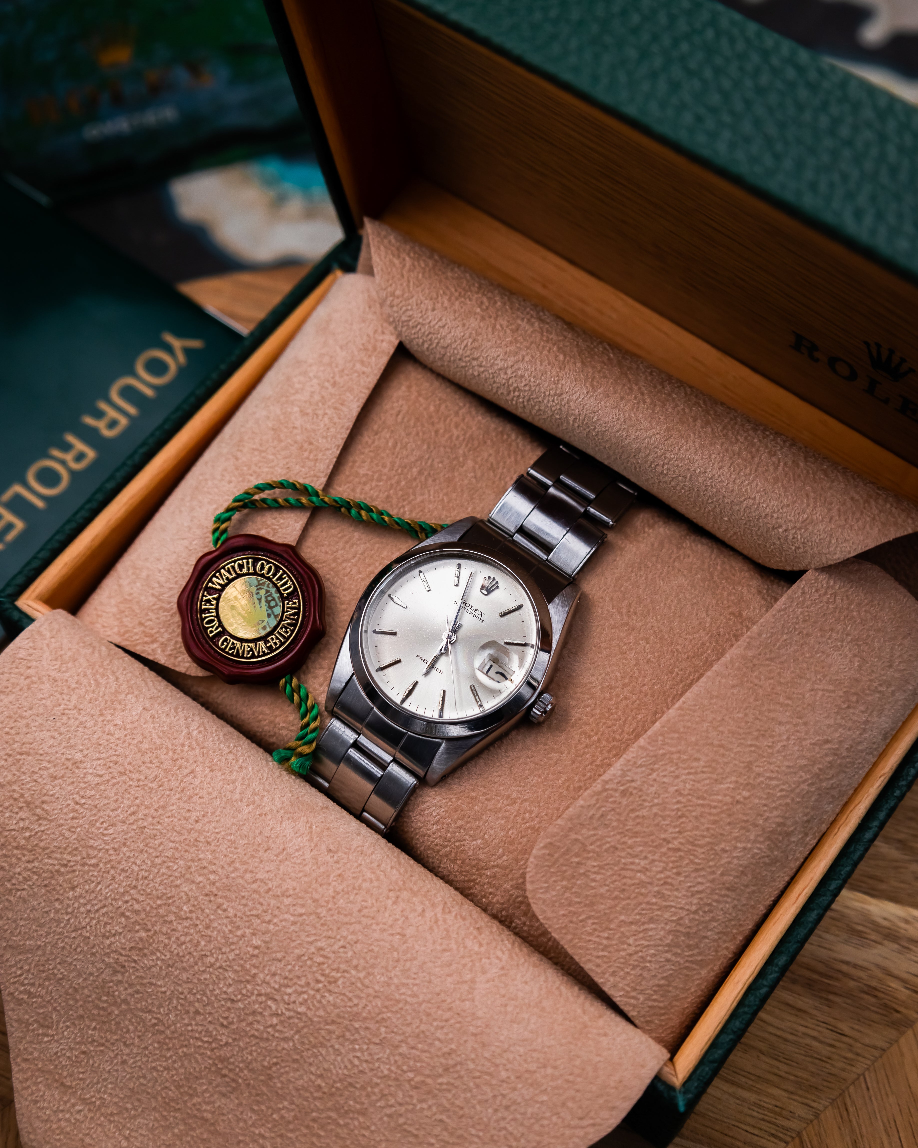 Rolex 6694 OysterDate - Grey Dial