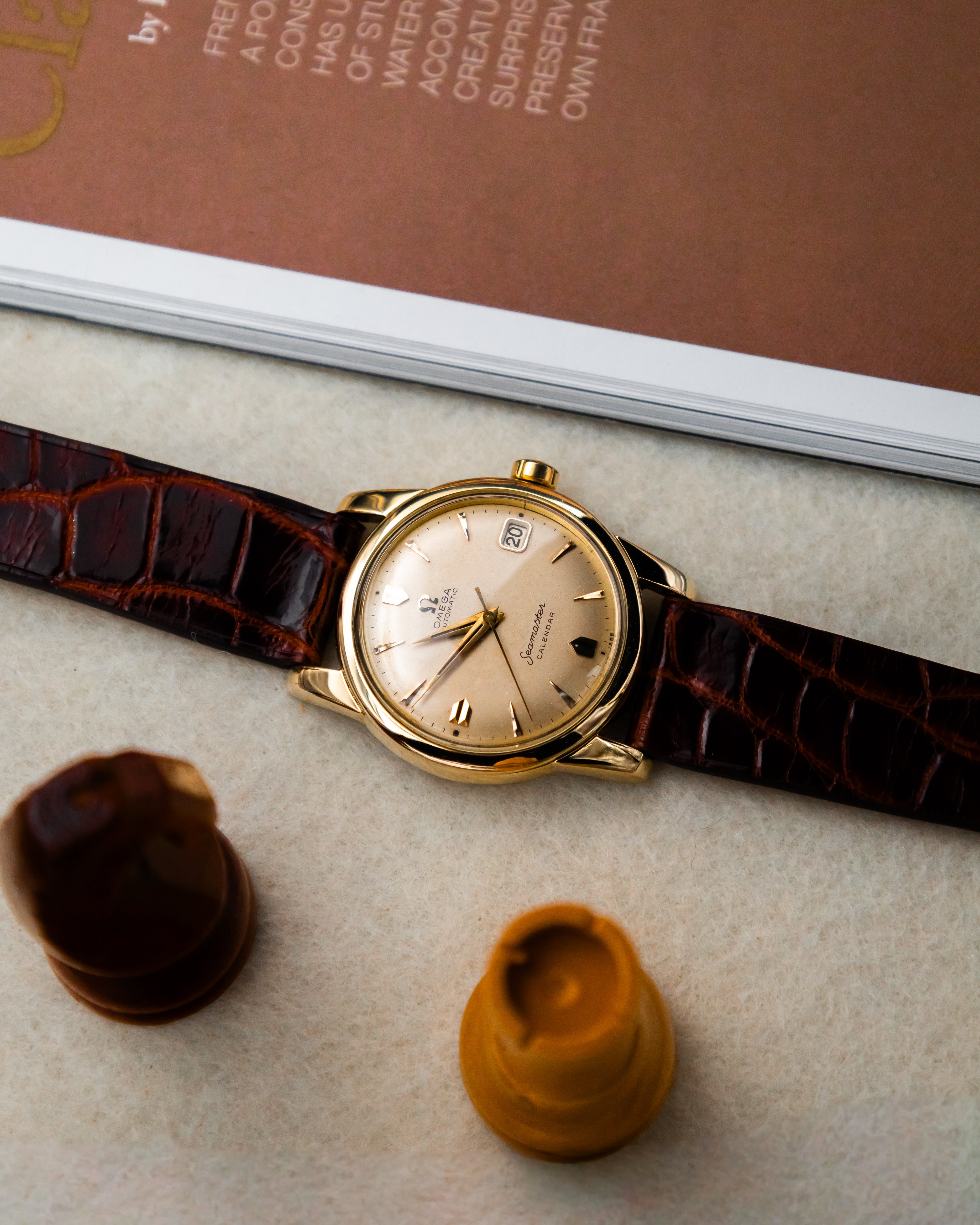Omega Seamaster Calendar 2849-2 SC - Beige Dial
