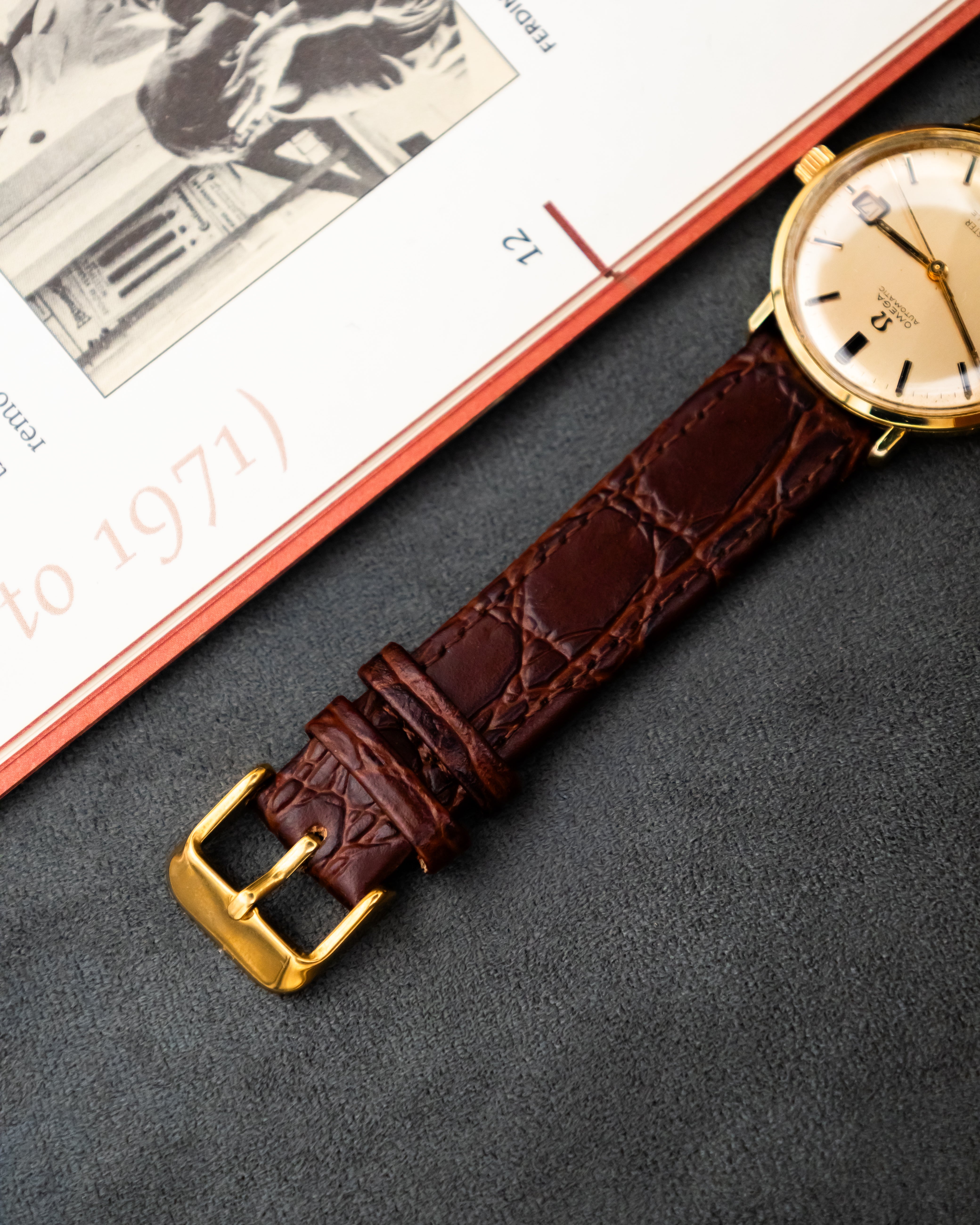 Omega 166.033 Meister De Ville - Gold dial