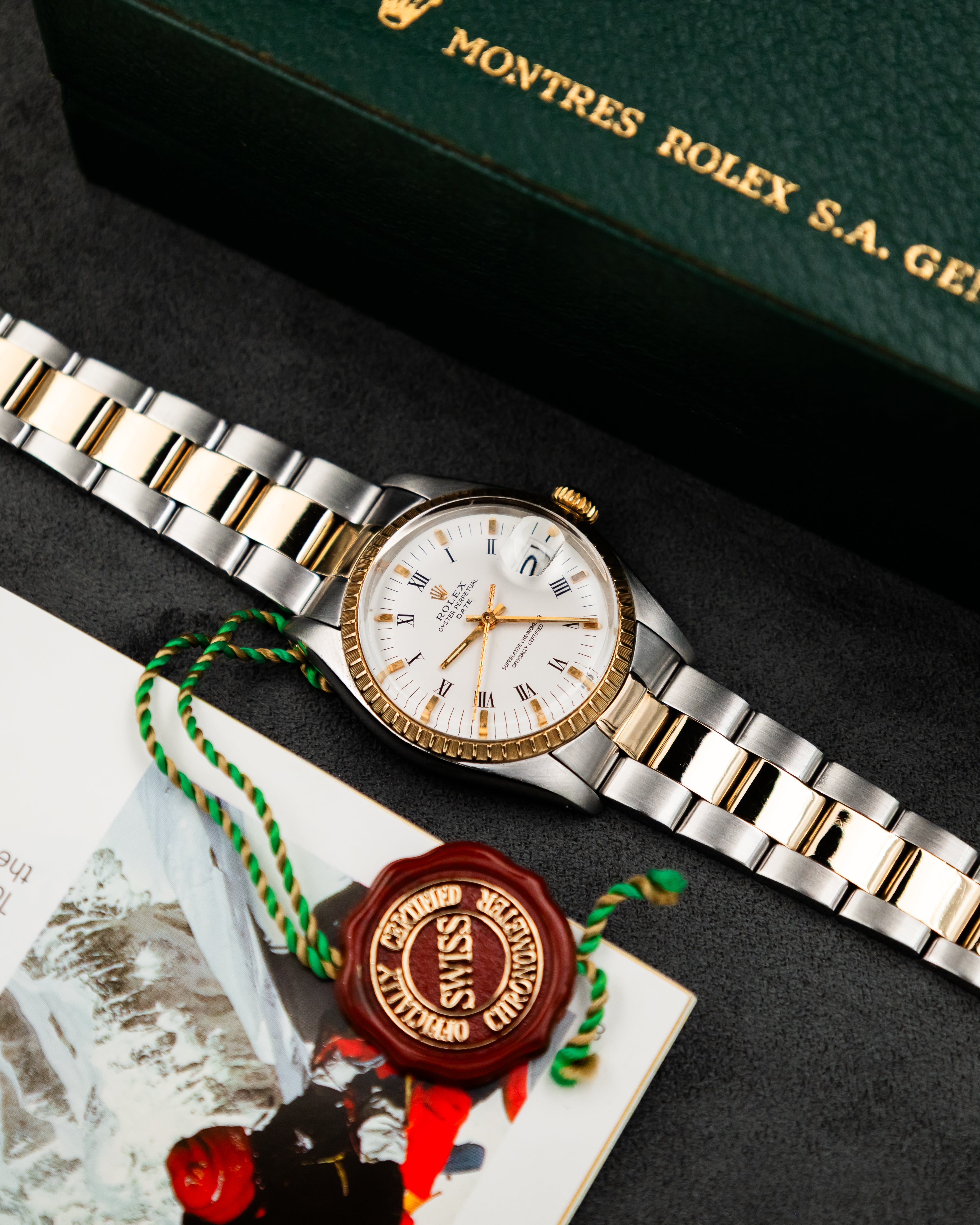 Rolex 1505 Perpetual Date - Roman Dial