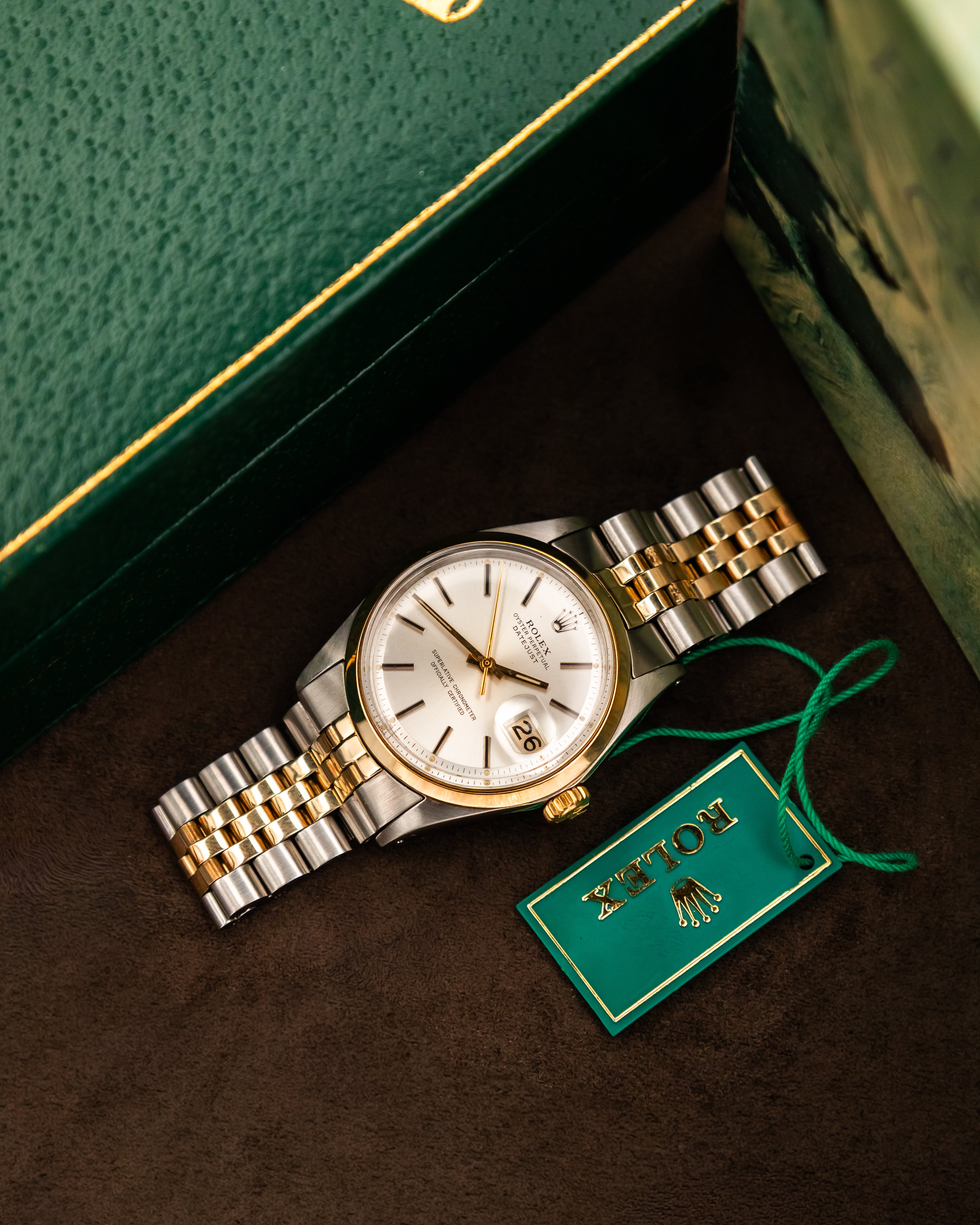 Rolex 1600 Datejust Two-Tone - White Dial