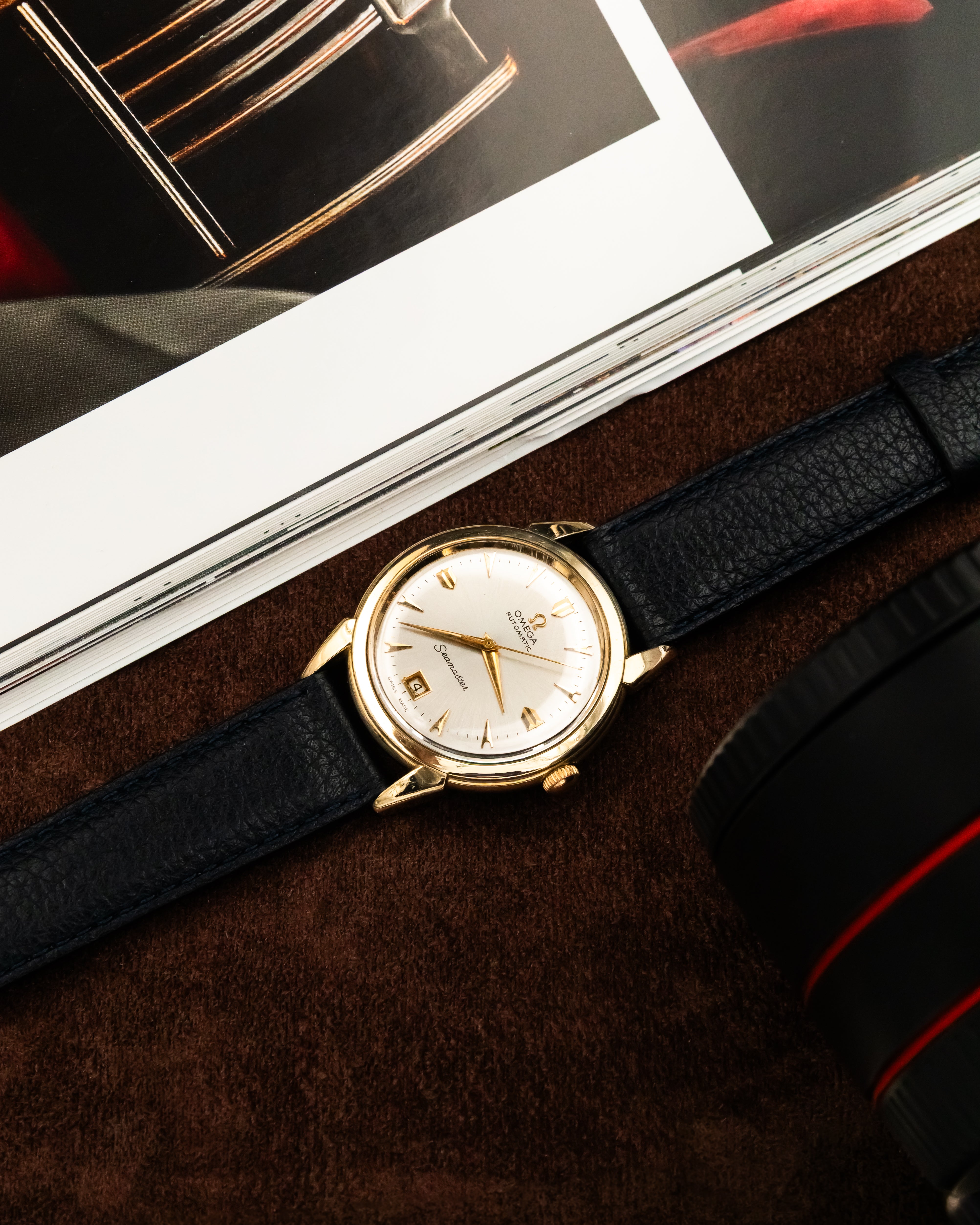 Omega E-14509 Seamaster 14K GF - Champagne Dial