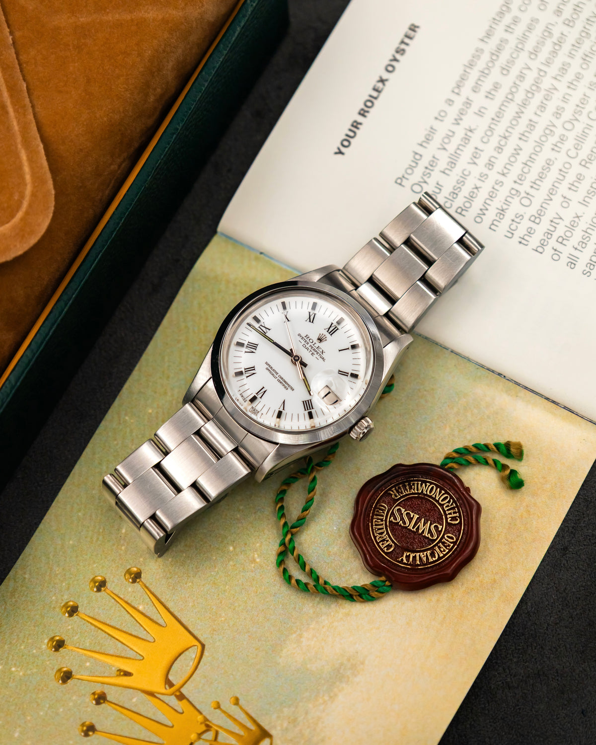 Rolex 15000 Perpetual Date - Roman Dial