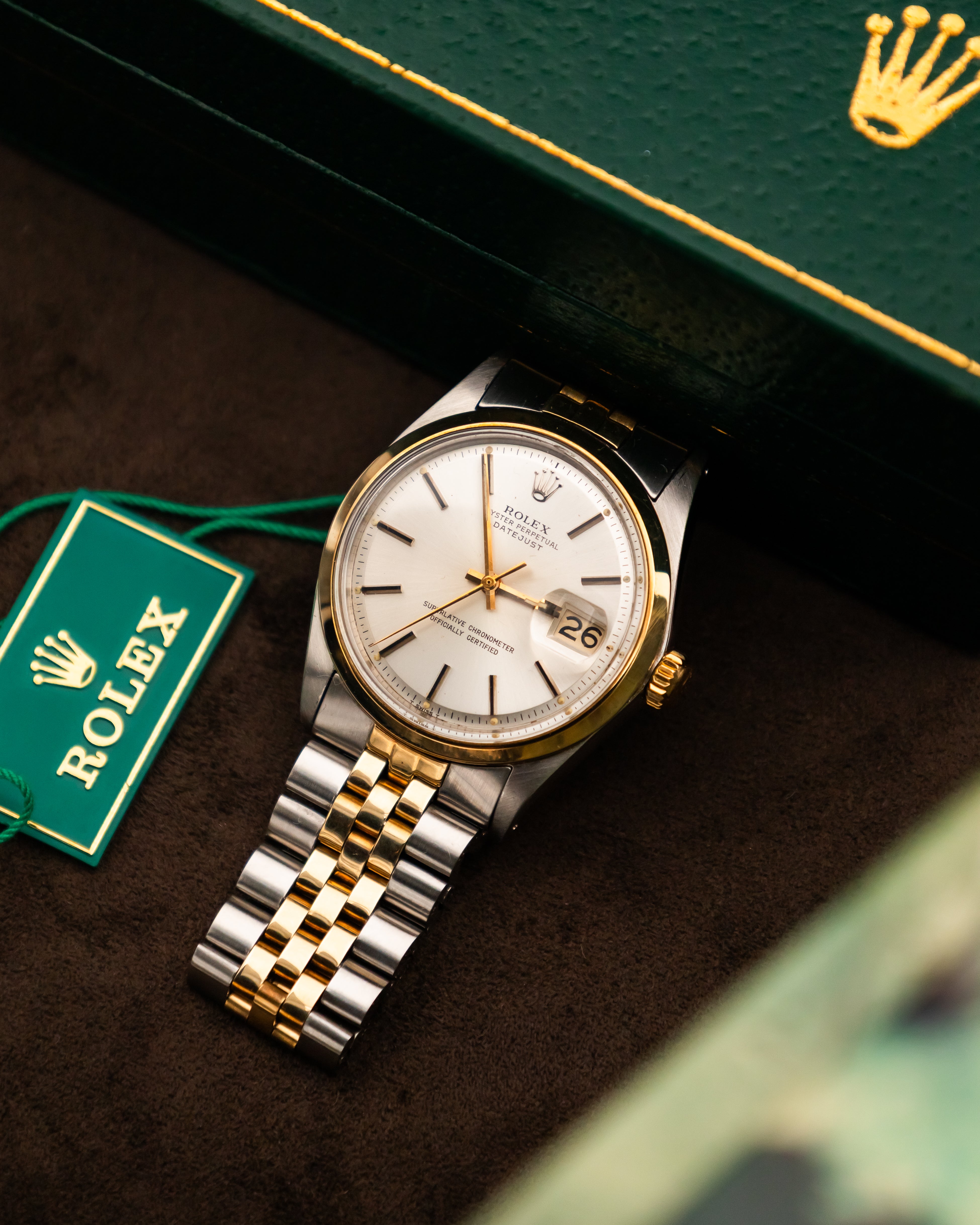 Rolex 1600 Datejust Two-Tone - White Dial