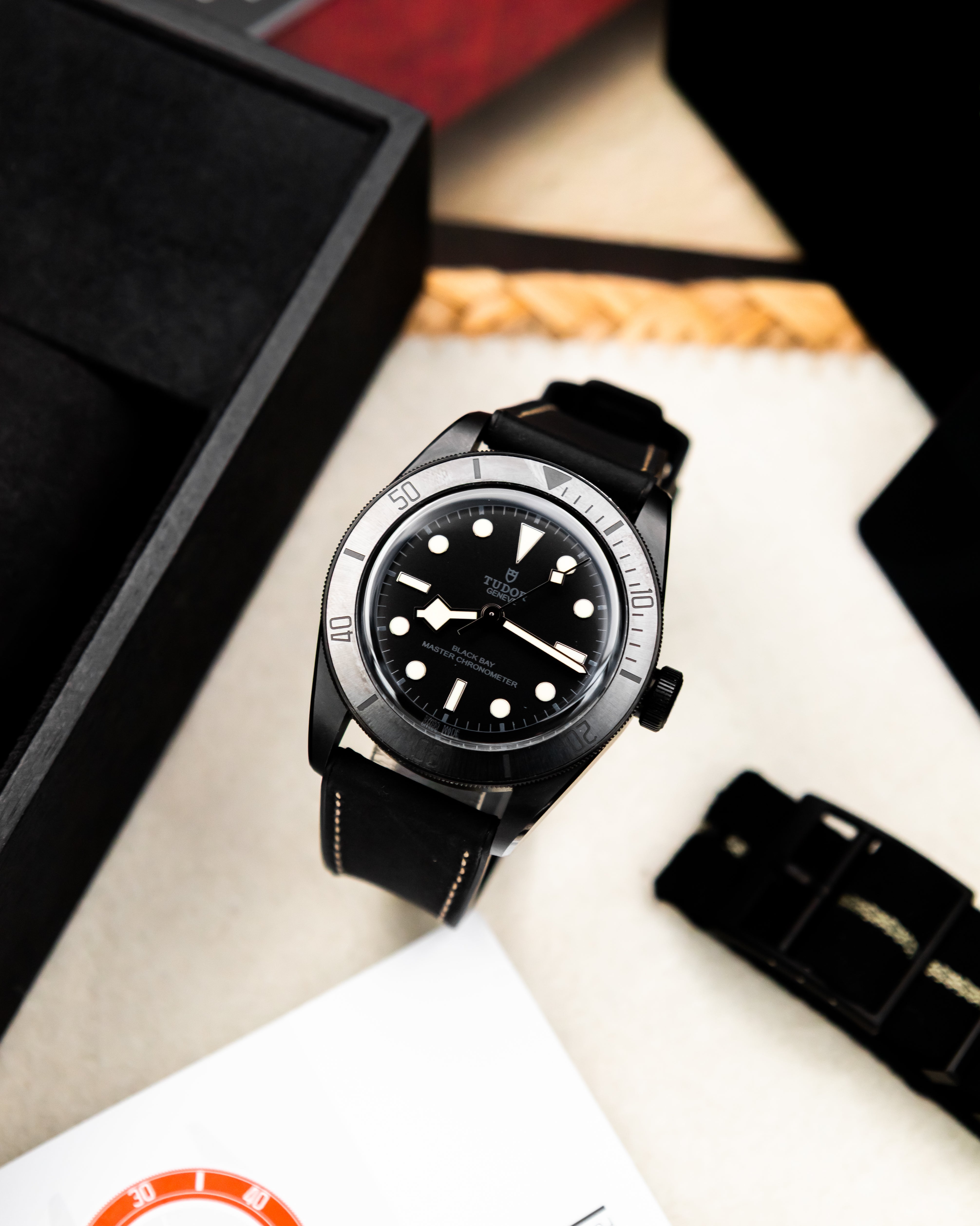 Tudor 79210CNU Black Bay Ceramic - Black Dial