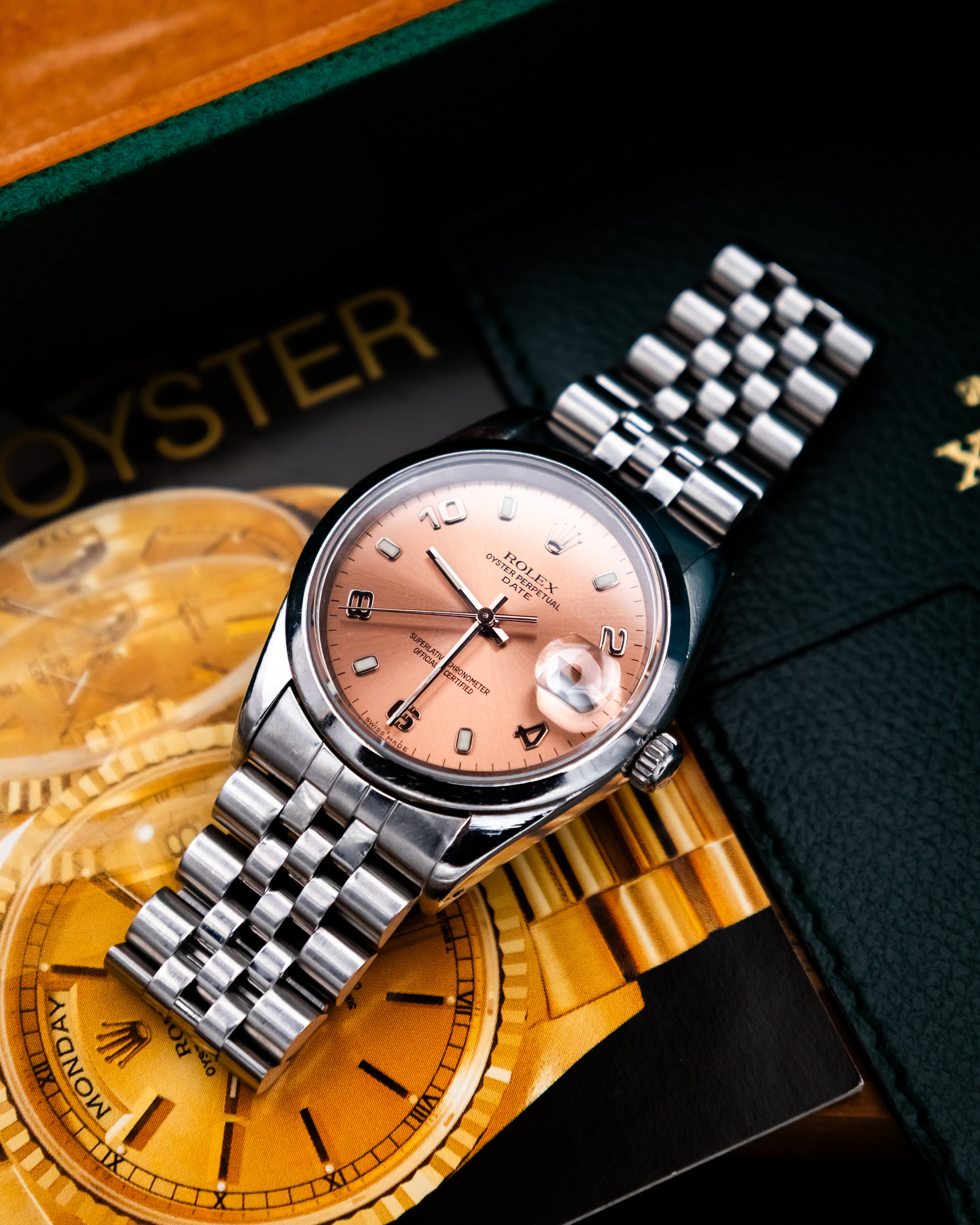 Rolex 15200 Oyster Perpetual- Salmon dial