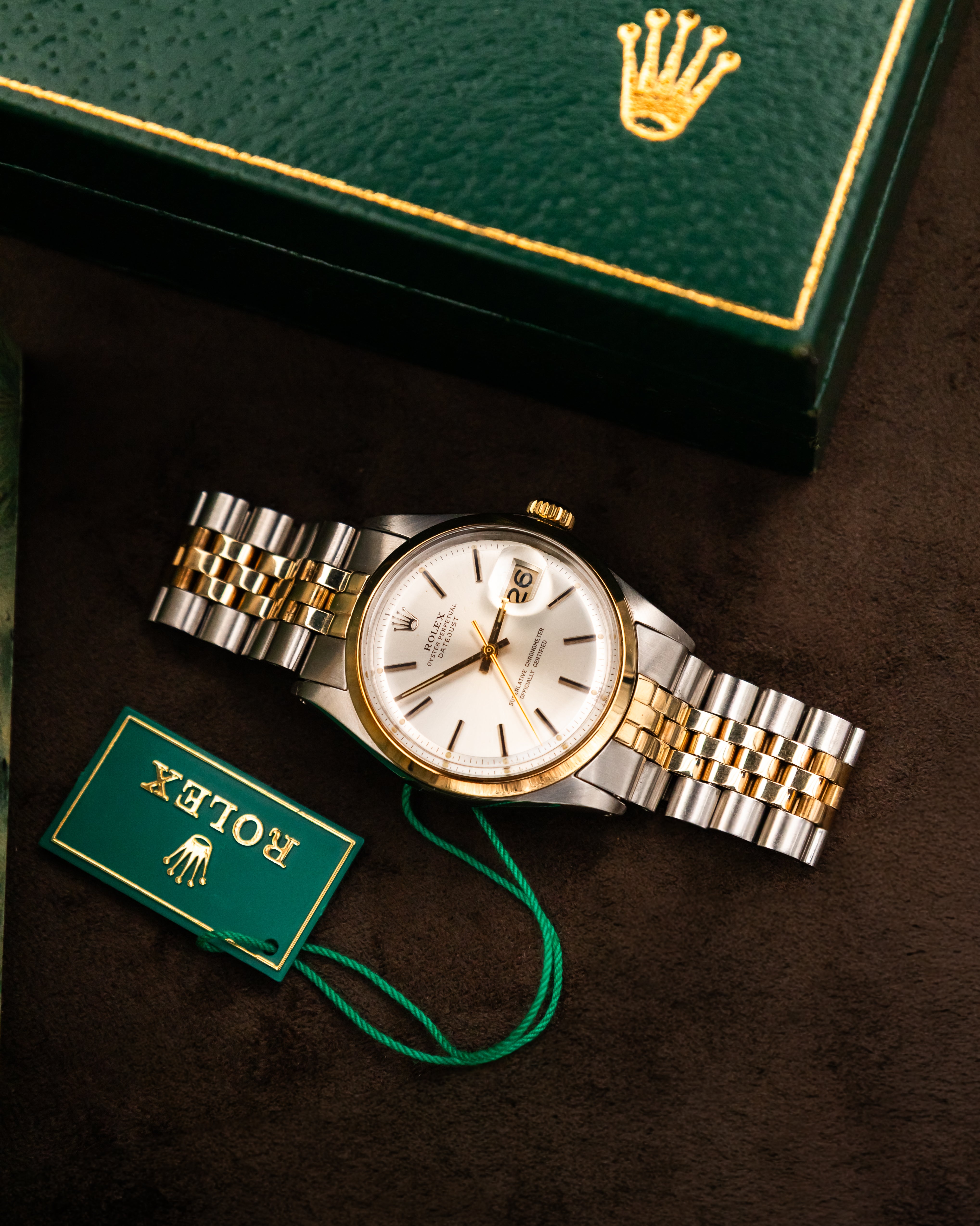 Rolex 1600 Datejust Two-Tone - White Dial