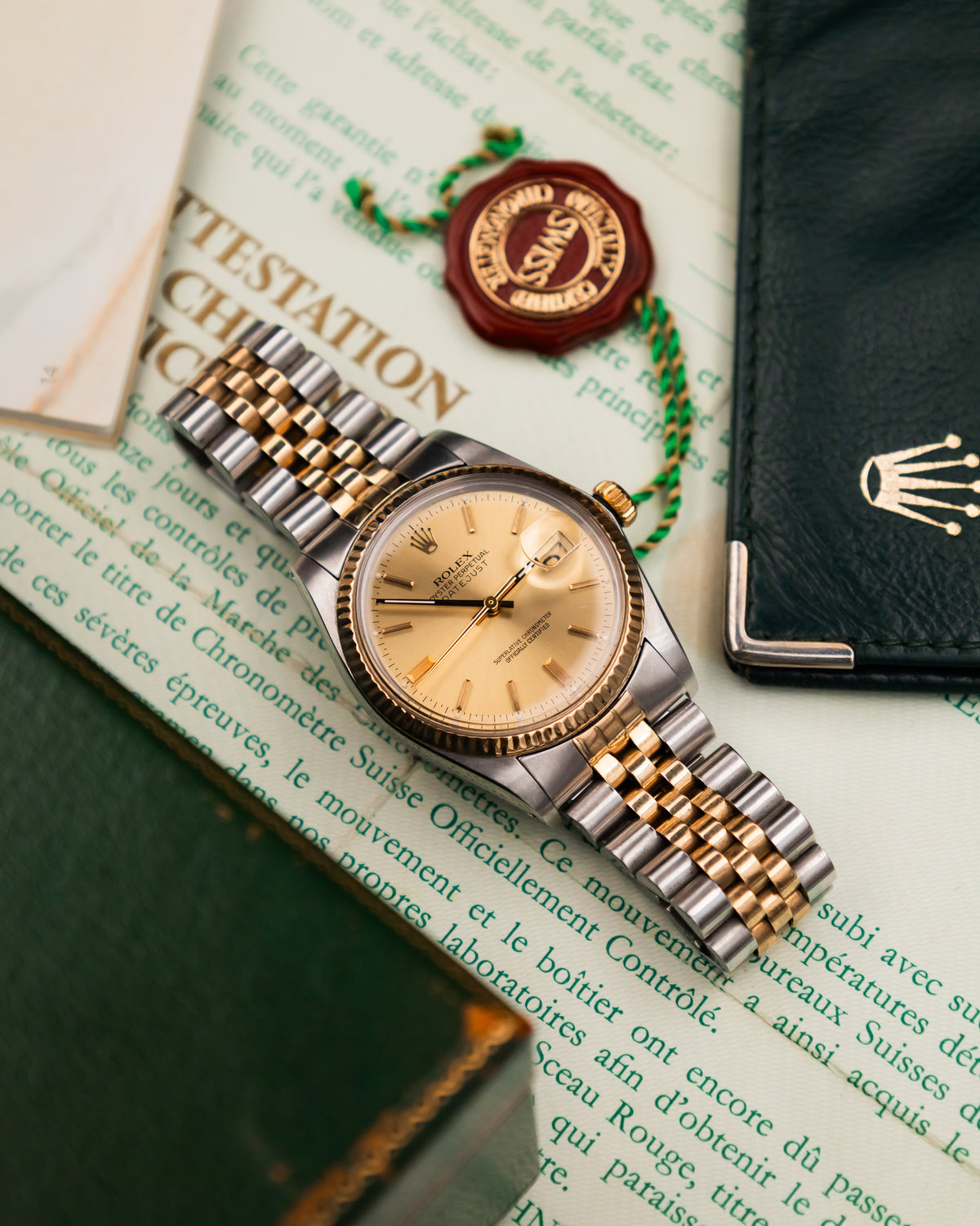 Rolex 16013 Perpetual Datejust - Champagne dial
