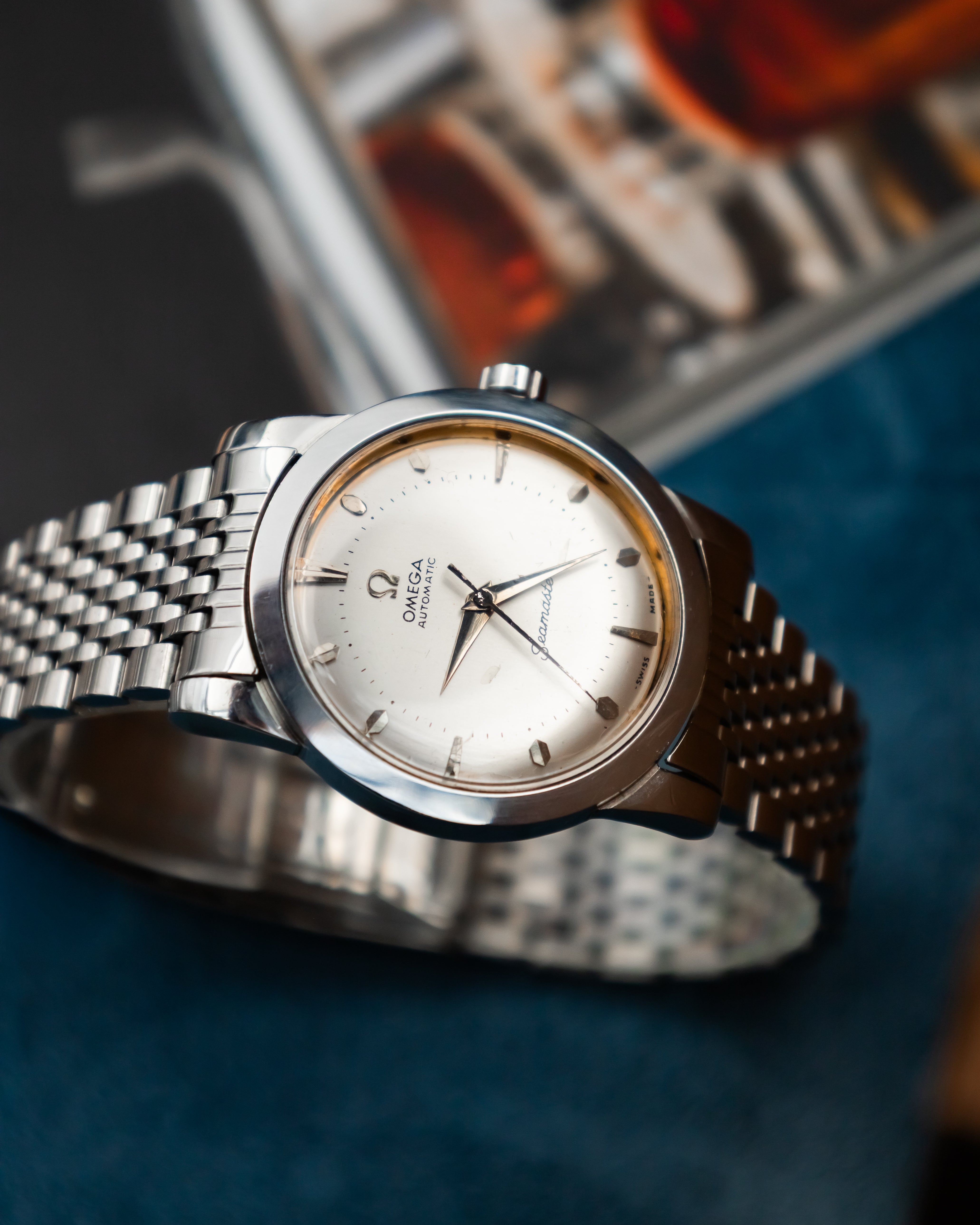 Omega C 2577-1 Seamaster Bumper - Silver Dial