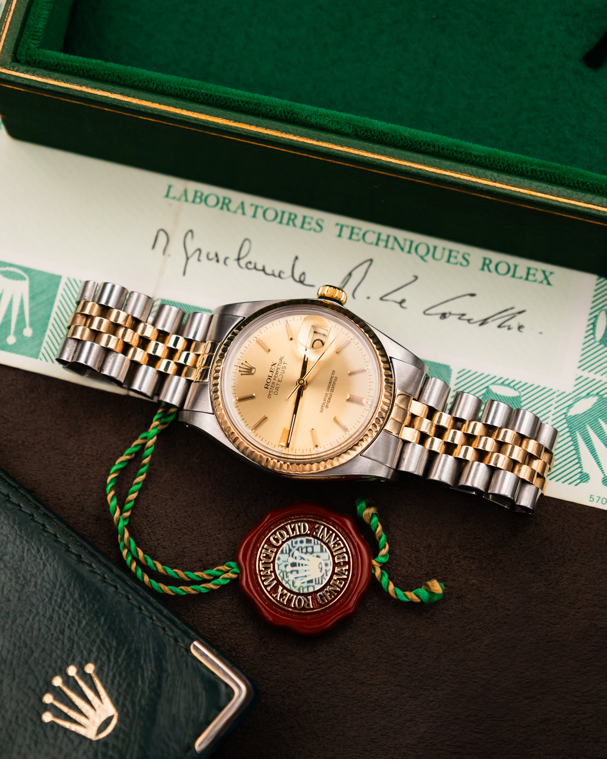 Rolex 16013 Perpetual Datejust - Champagne dial